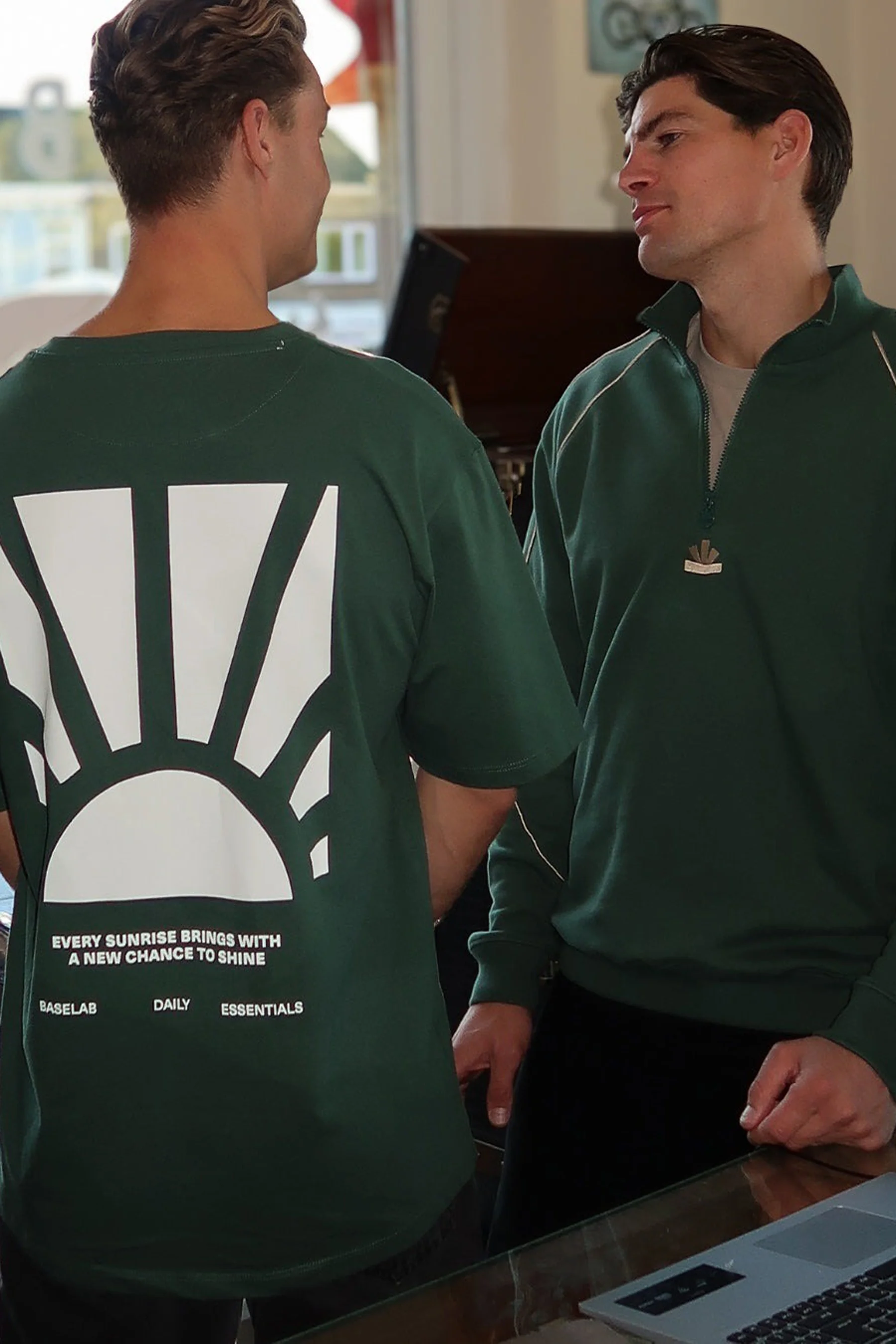 T-shirt met korte mouwen - groen