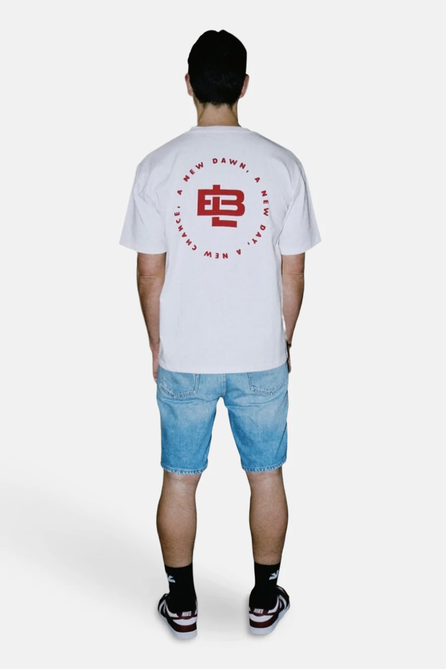 T-shirt met korte mouwen - Ecru