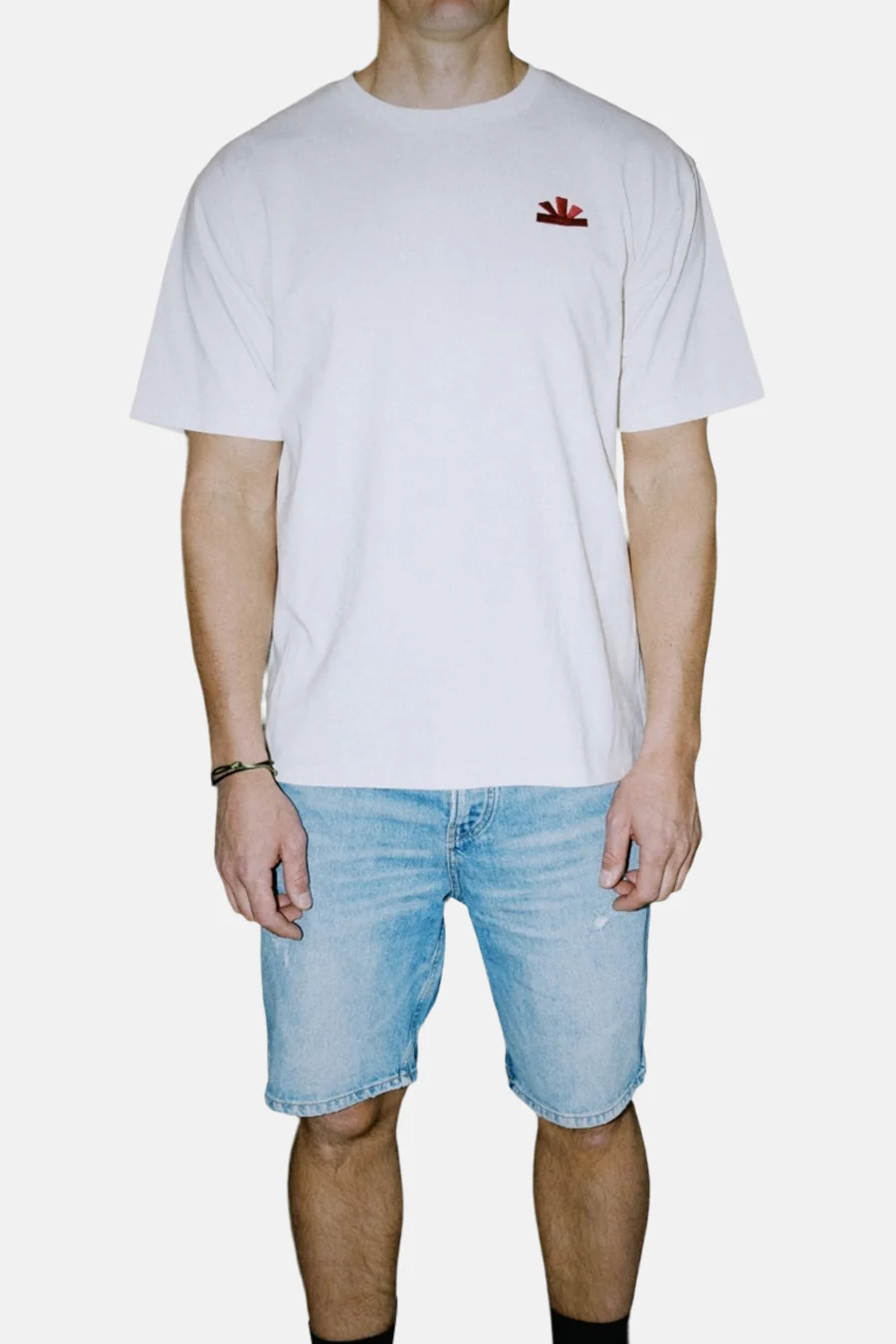 T-shirt met korte mouwen - Ecru - Image 2
