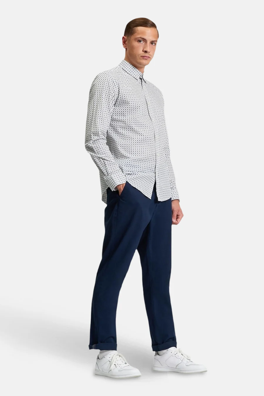 Chino - blauw - Image 2