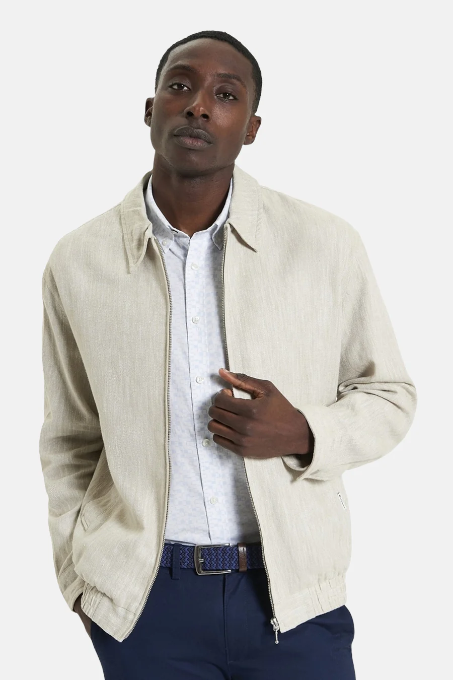 Korte jas - beige - Image 3
