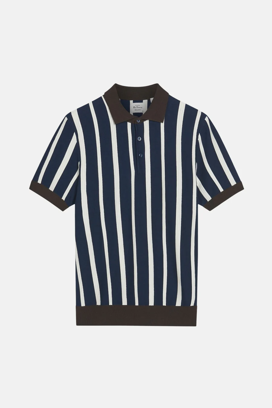 Polo met korte mouwen - blauw