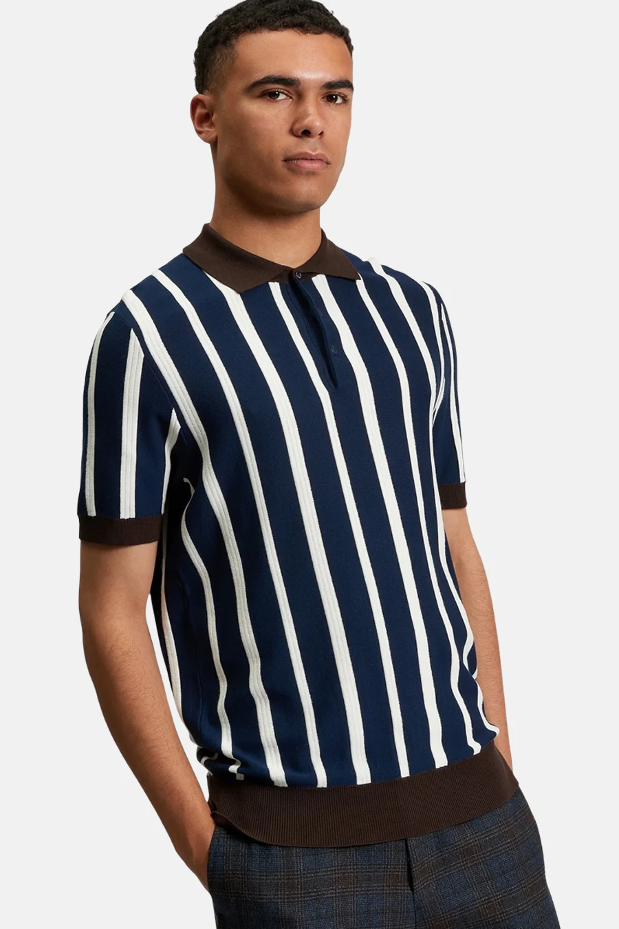Polo met korte mouwen - blauw - Image 2