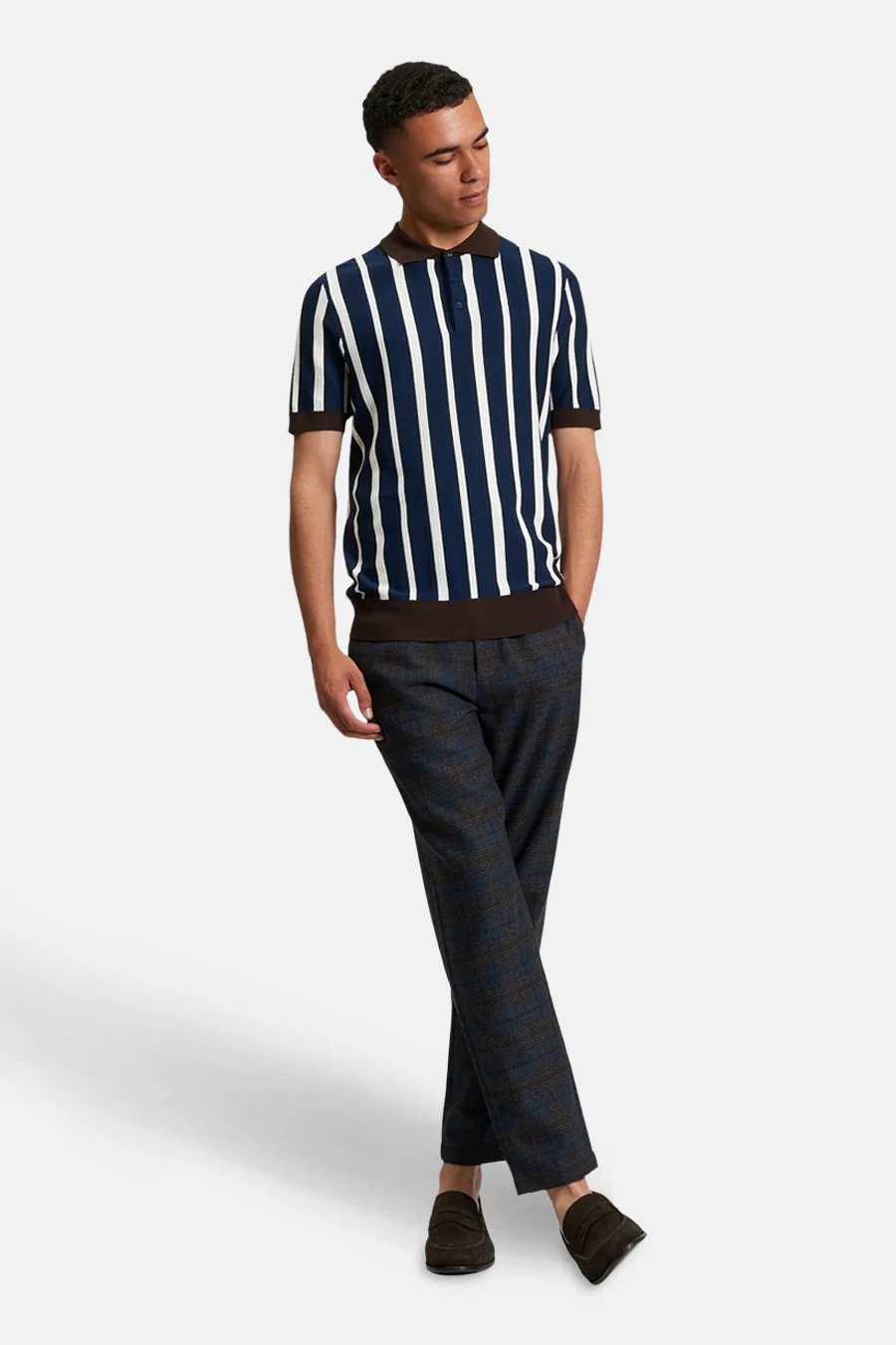 Polo met korte mouwen - blauw - Image 3