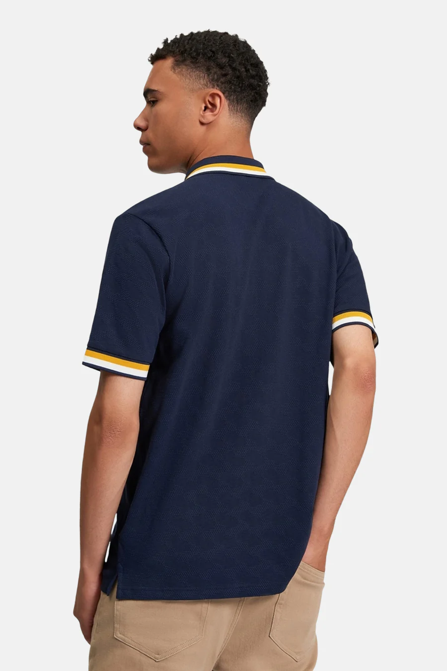 Polo met korte mouwen - blauw - Image 3