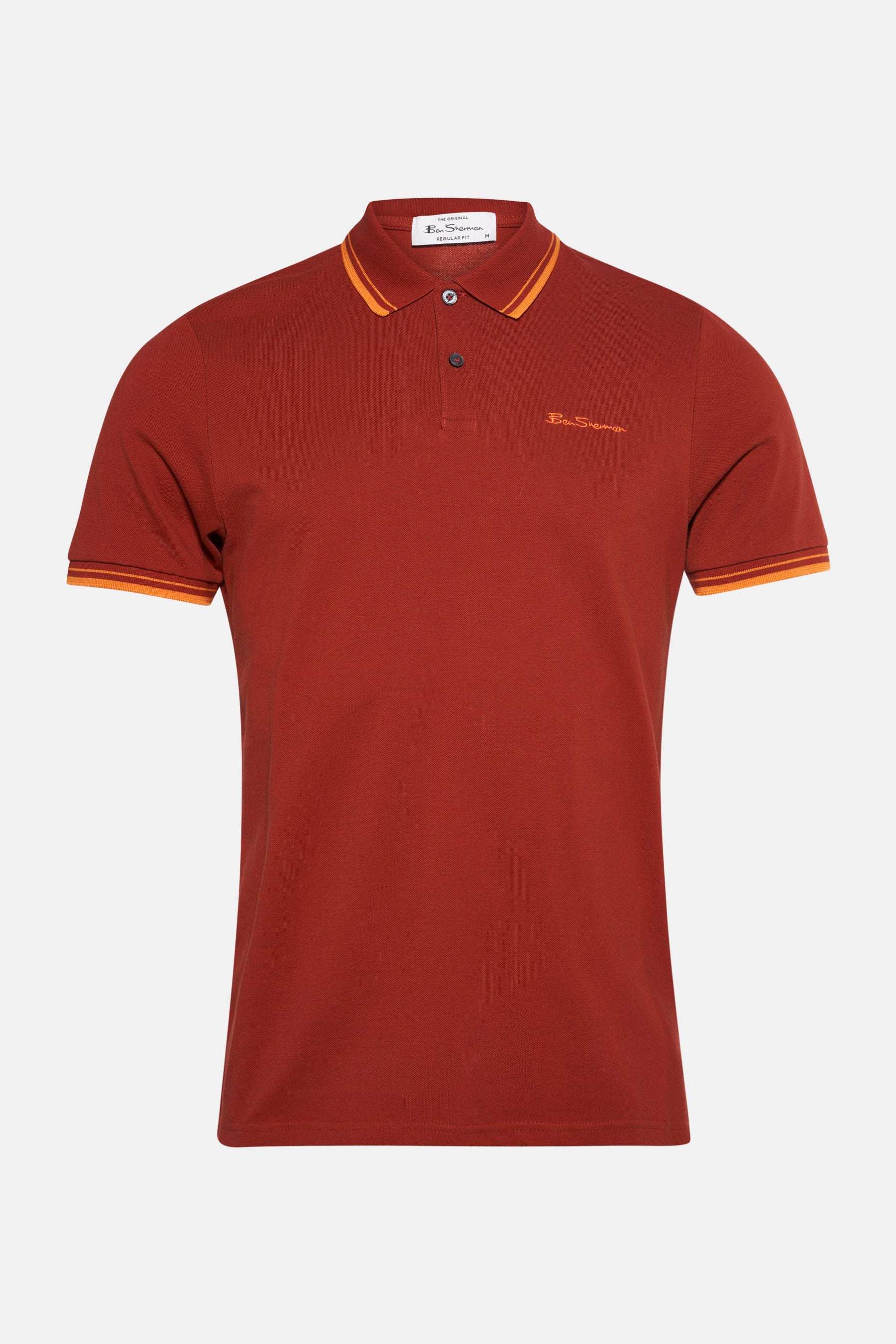 Polo met korte mouwen - Oranje