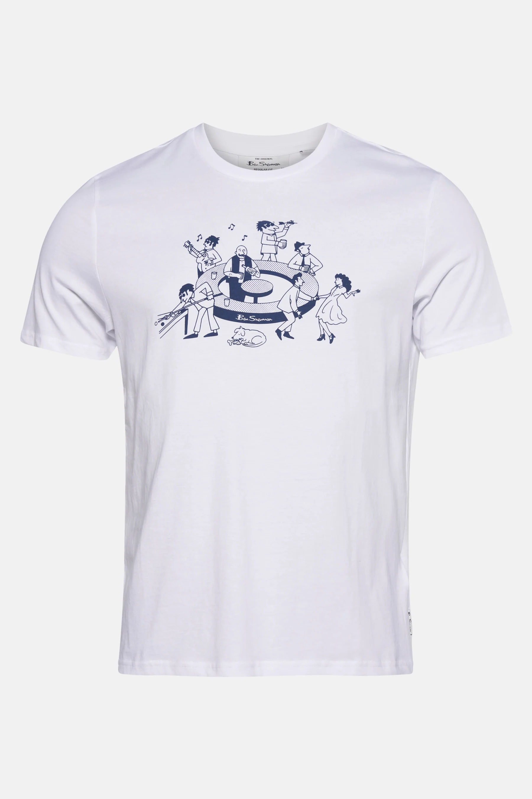 T-shirt met korte mouwen - wit
