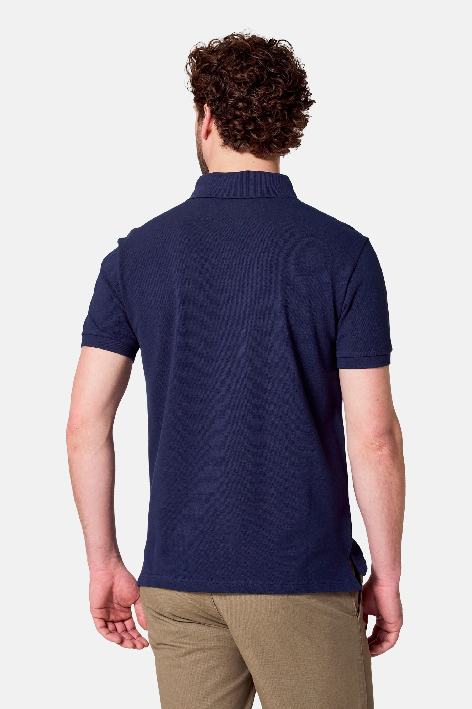 Polo met korte mouwen - Donkerblauw - Image 3