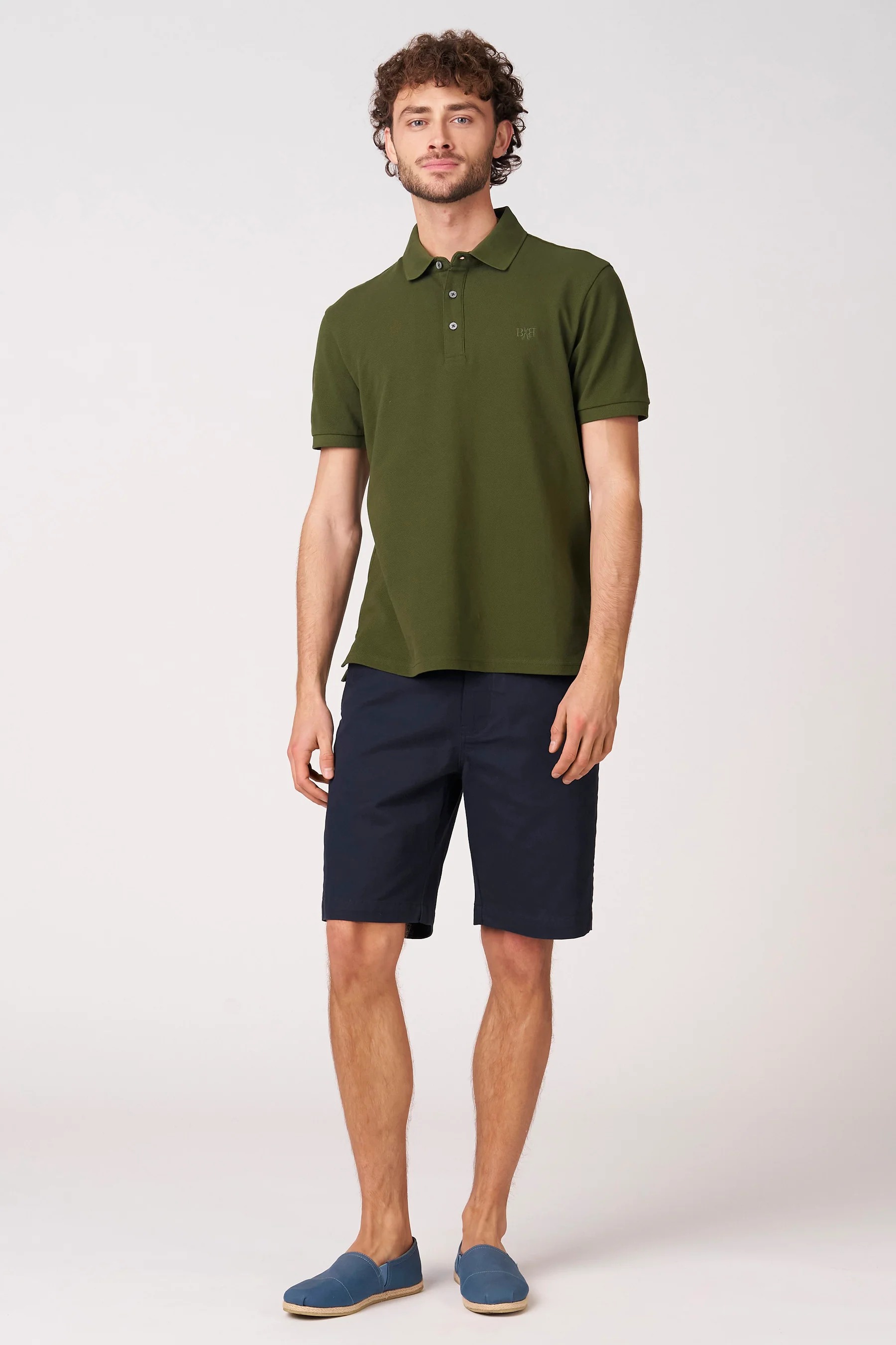 Polo met korte mouwen - groen - Image 2