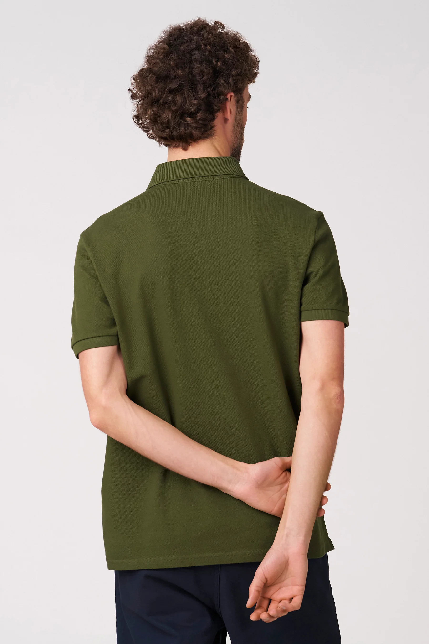 Polo met korte mouwen - groen - Image 3
