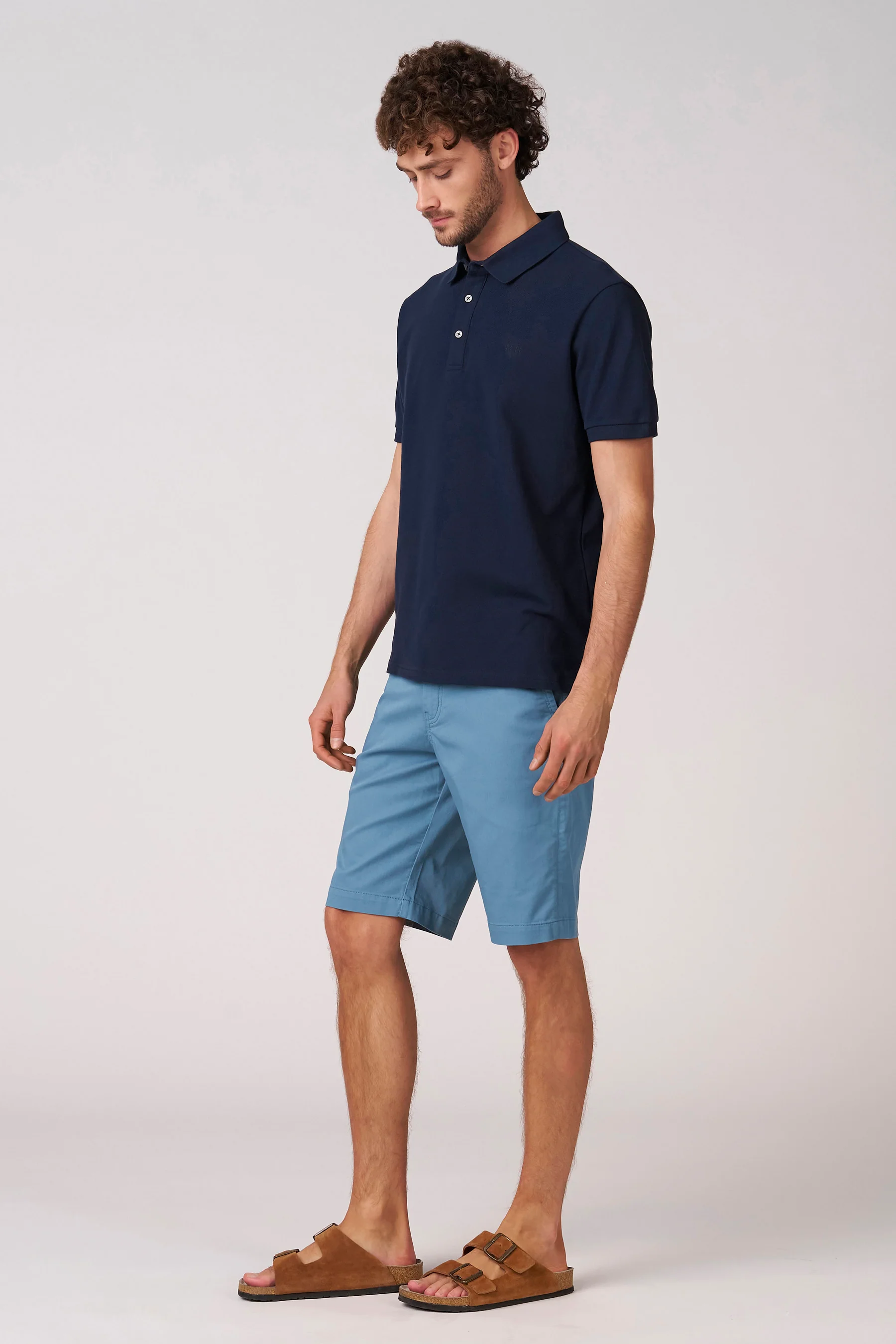 Short - blauw - Image 5