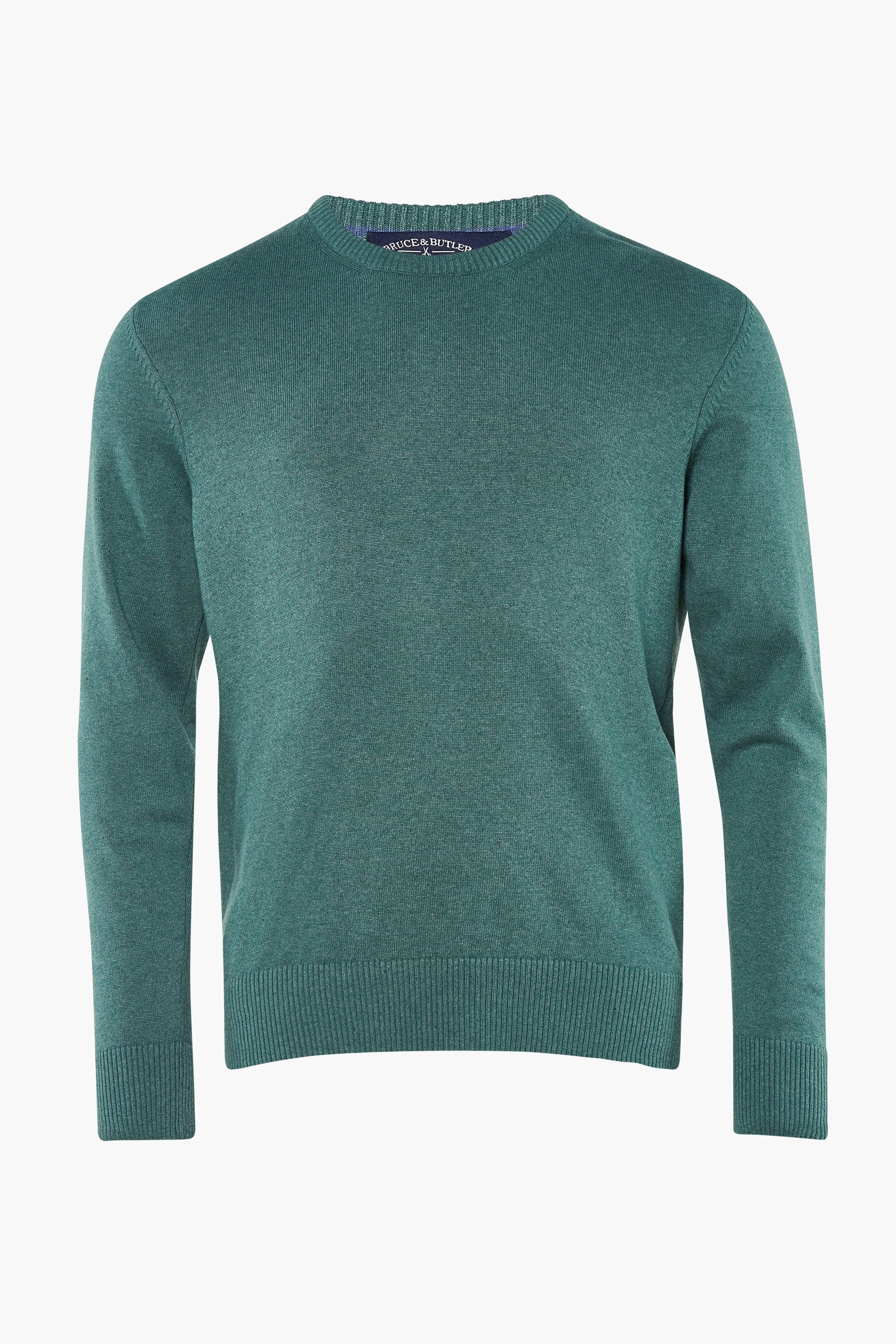 Pull met ronde hals - beige