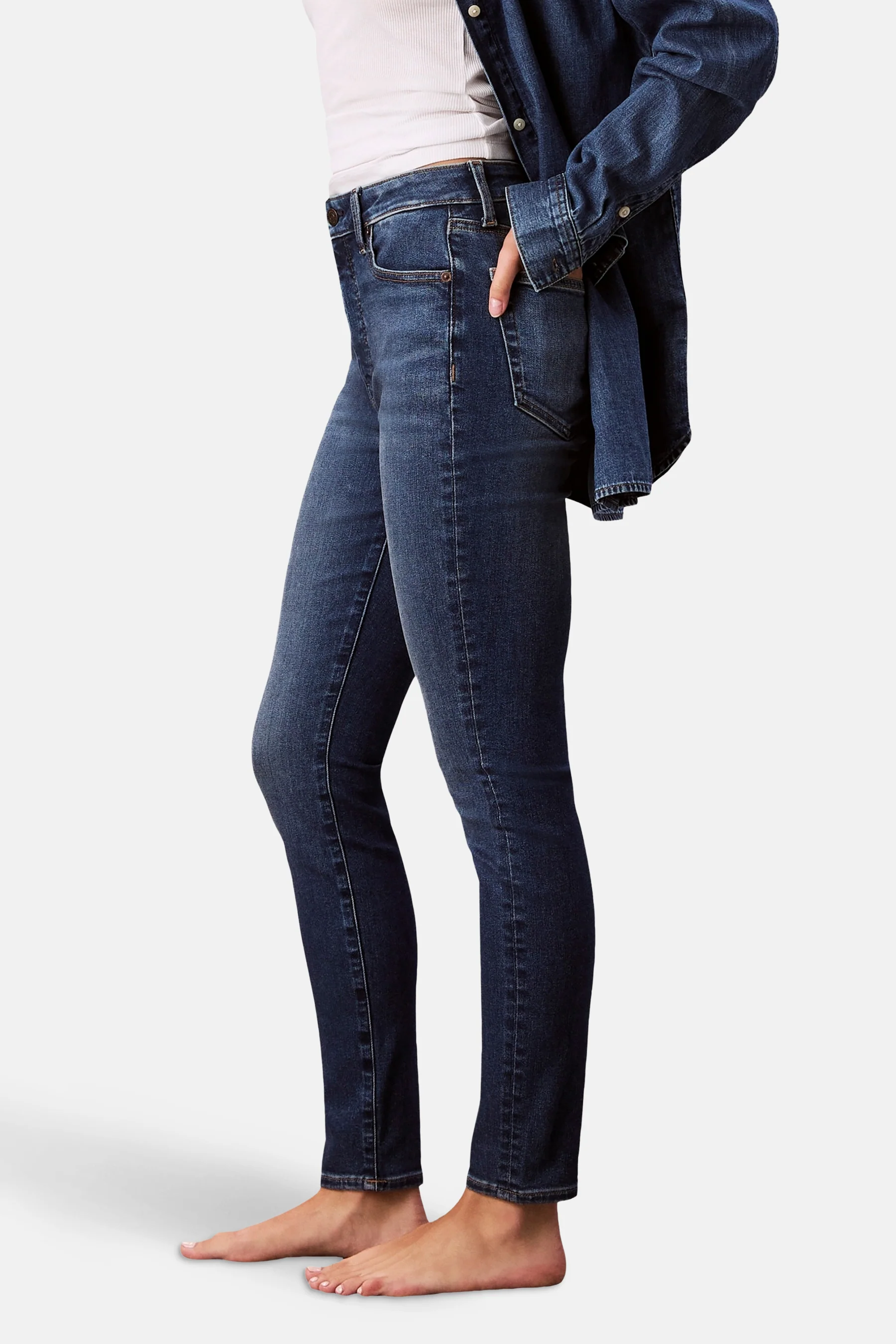 Jeans skinny mid blue denim - Calvin Klein - Image 5