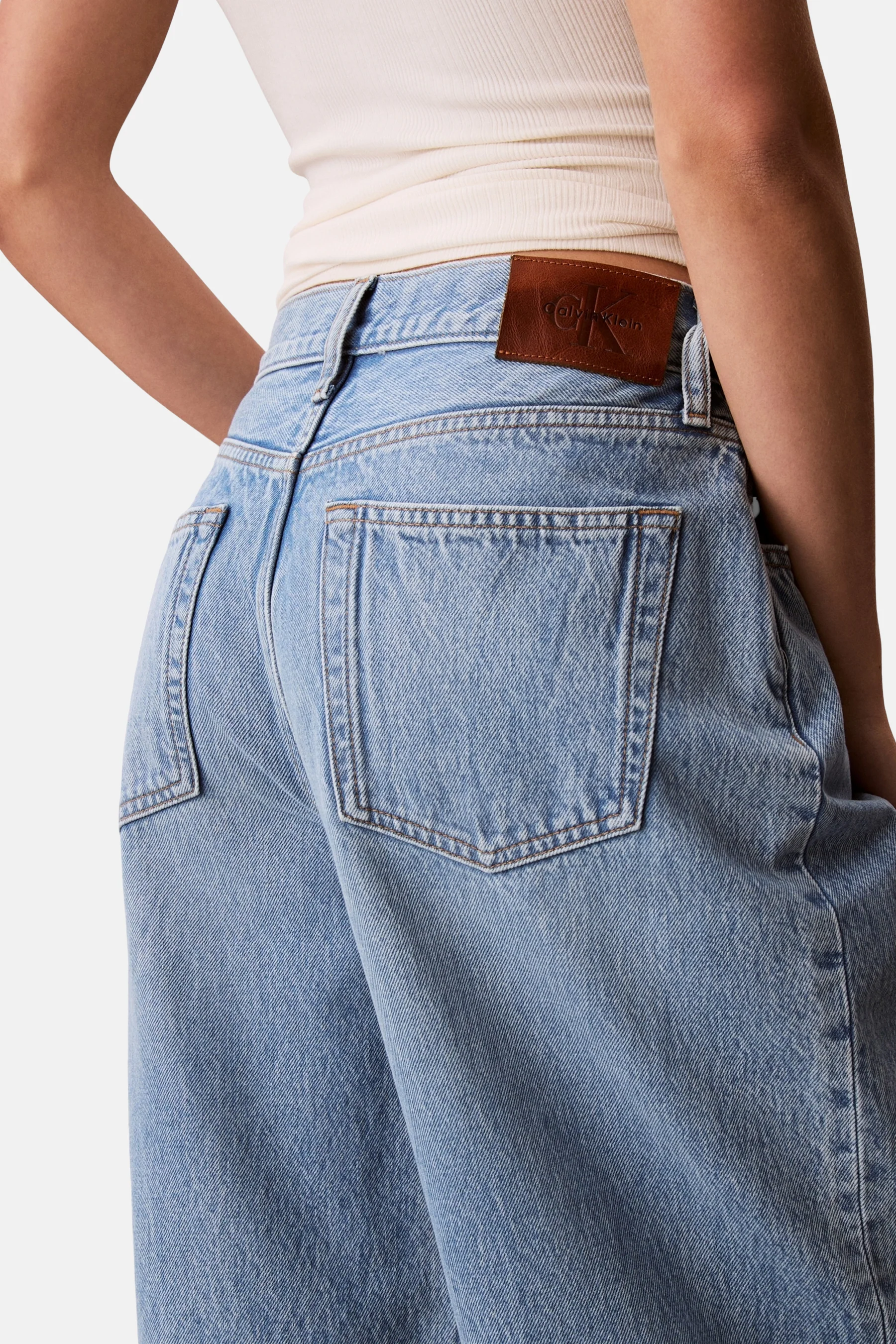 RELAXED BARREL - light blue denim - Image 3