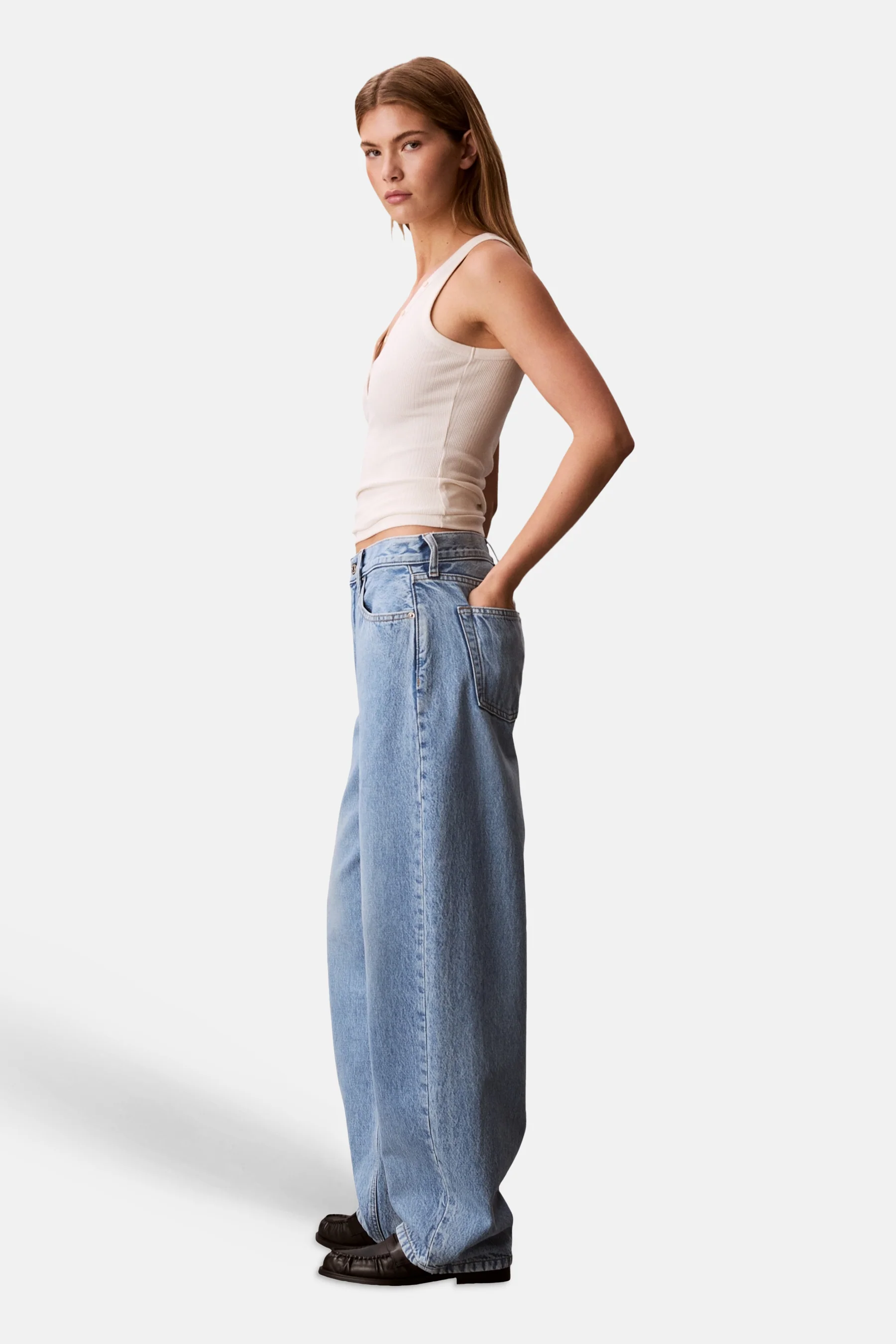 RELAXED BARREL - light blue denim - Image 5