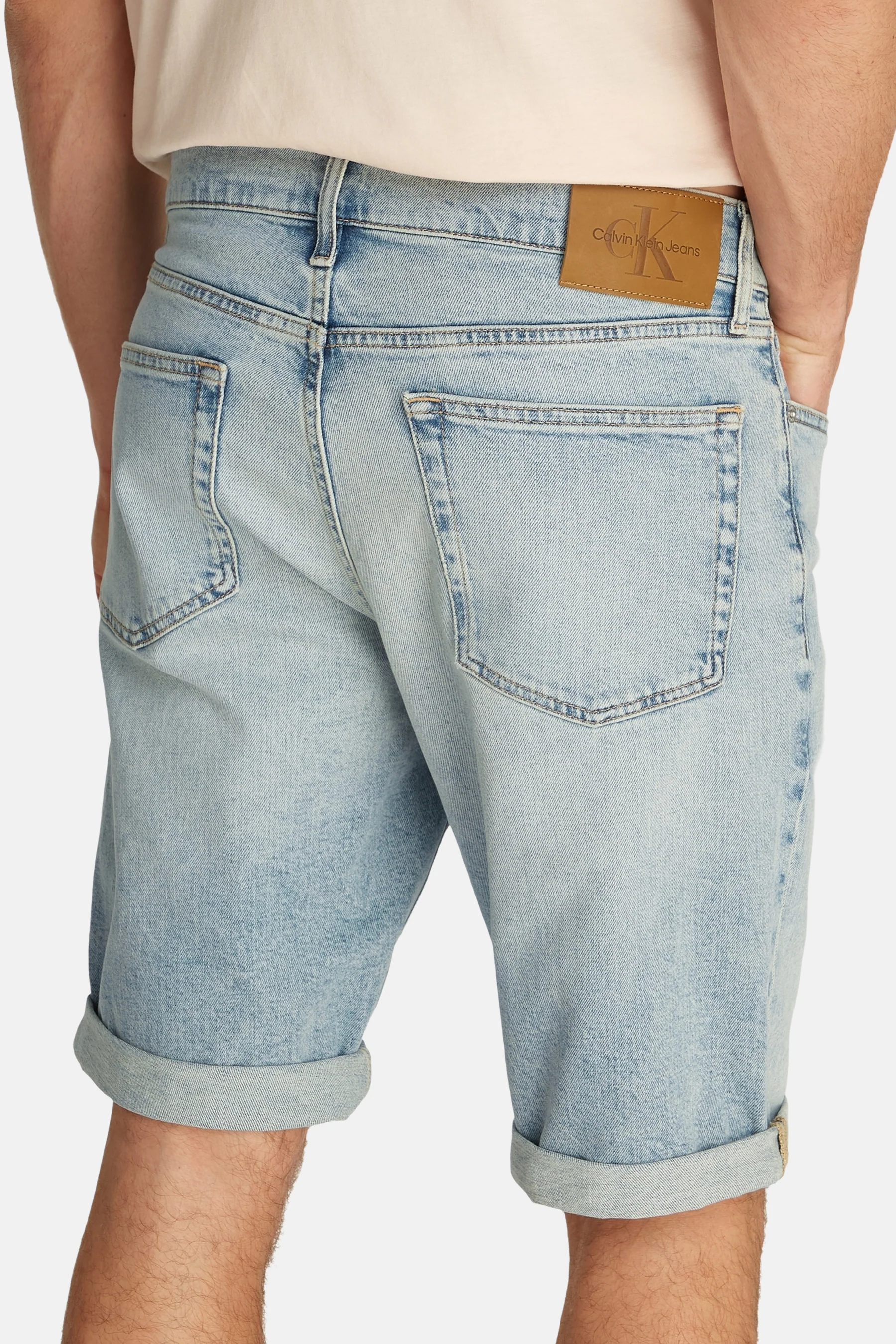 Jeansshort light blue denim - Calvin Klein - Image 4