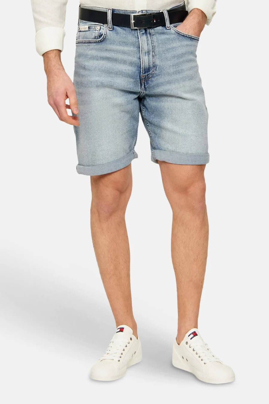 Jeansshort light blue denim - Calvin Klein