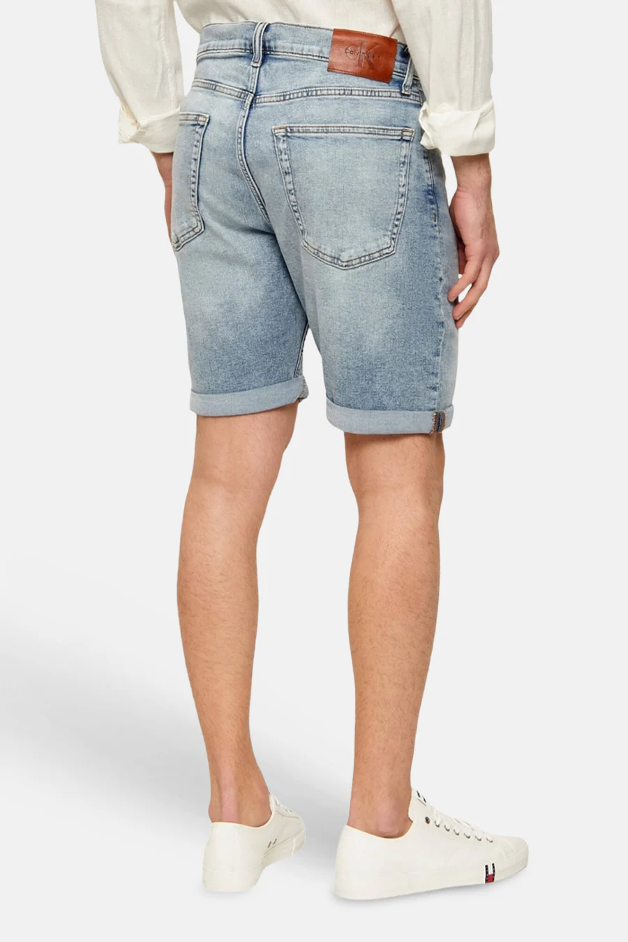 Jeansshort light blue denim - Calvin Klein - Image 2