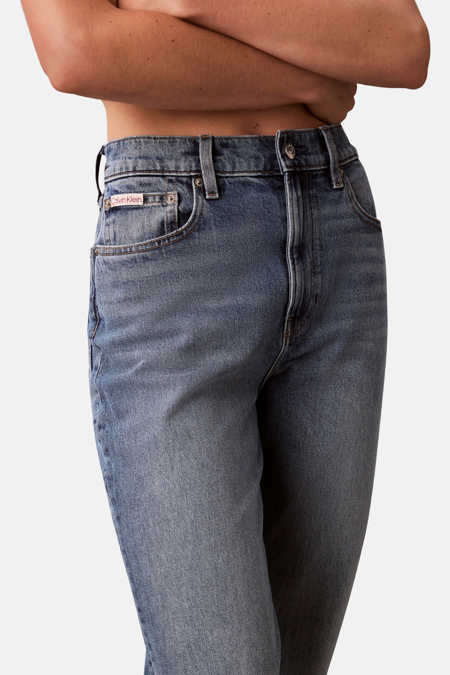 NEW MOM CK - Mid blue denim - Image 6
