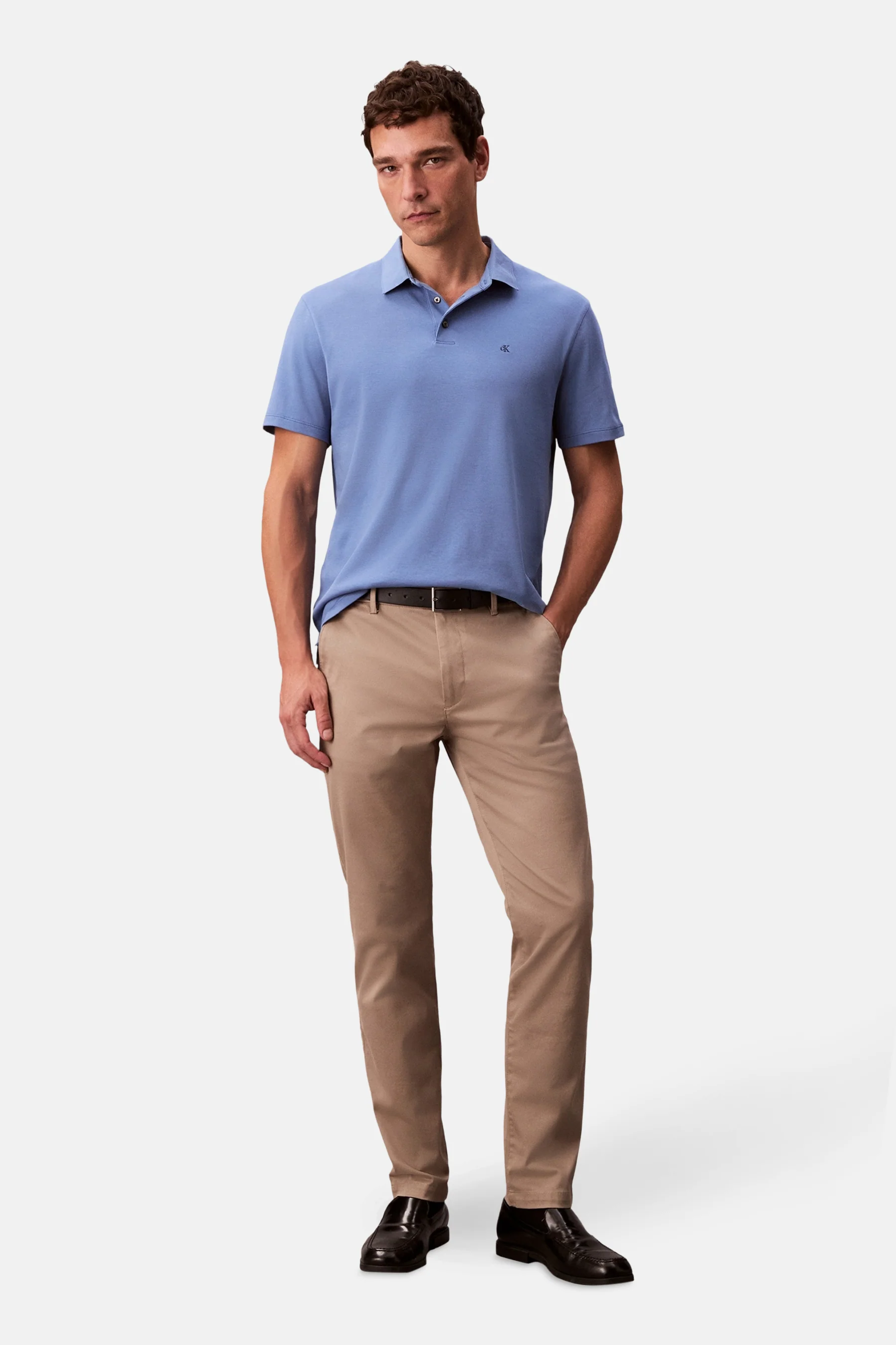 Polo met korte mouwen - blauw - Image 2