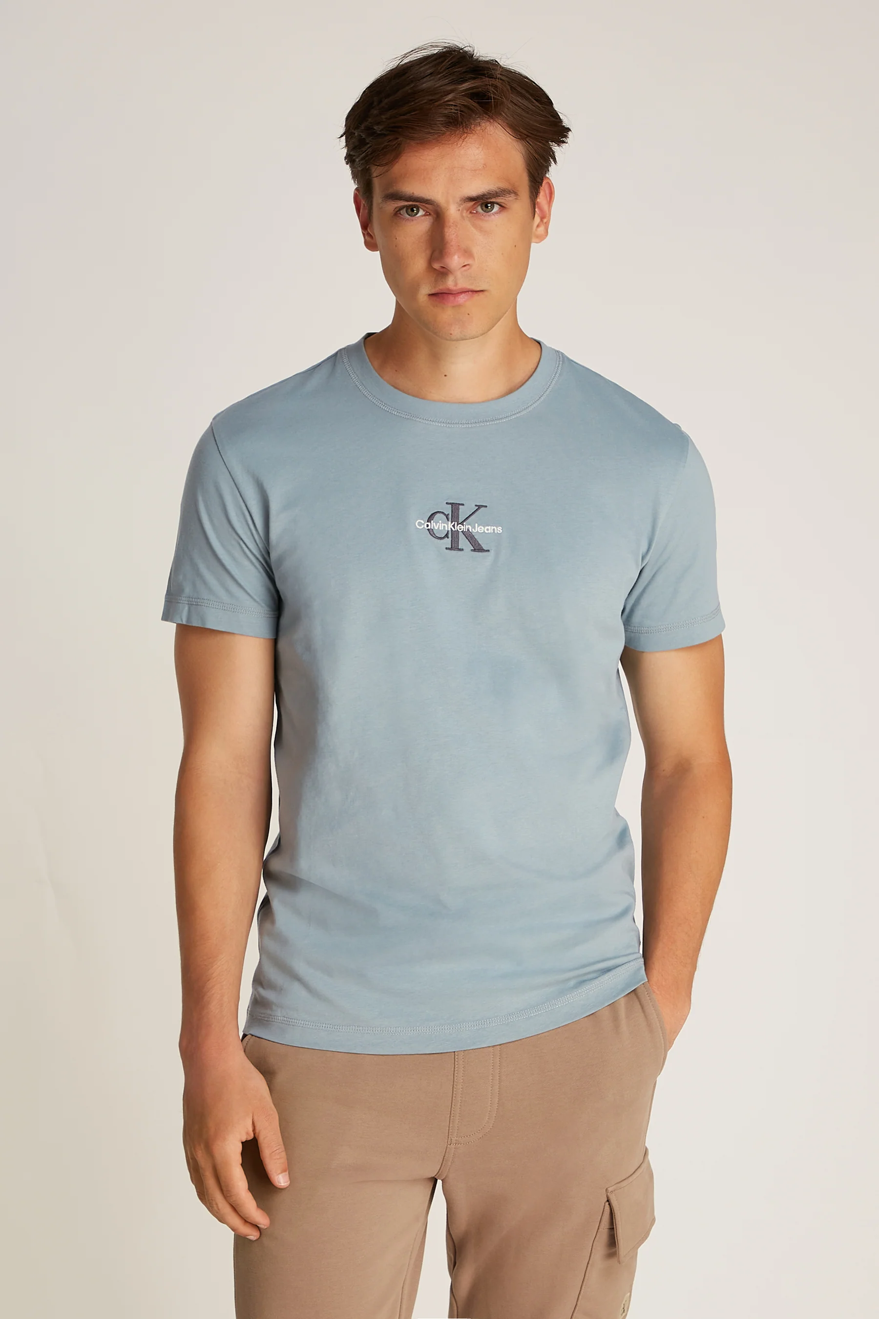 T-shirt met korte mouwen - Lichtblauw