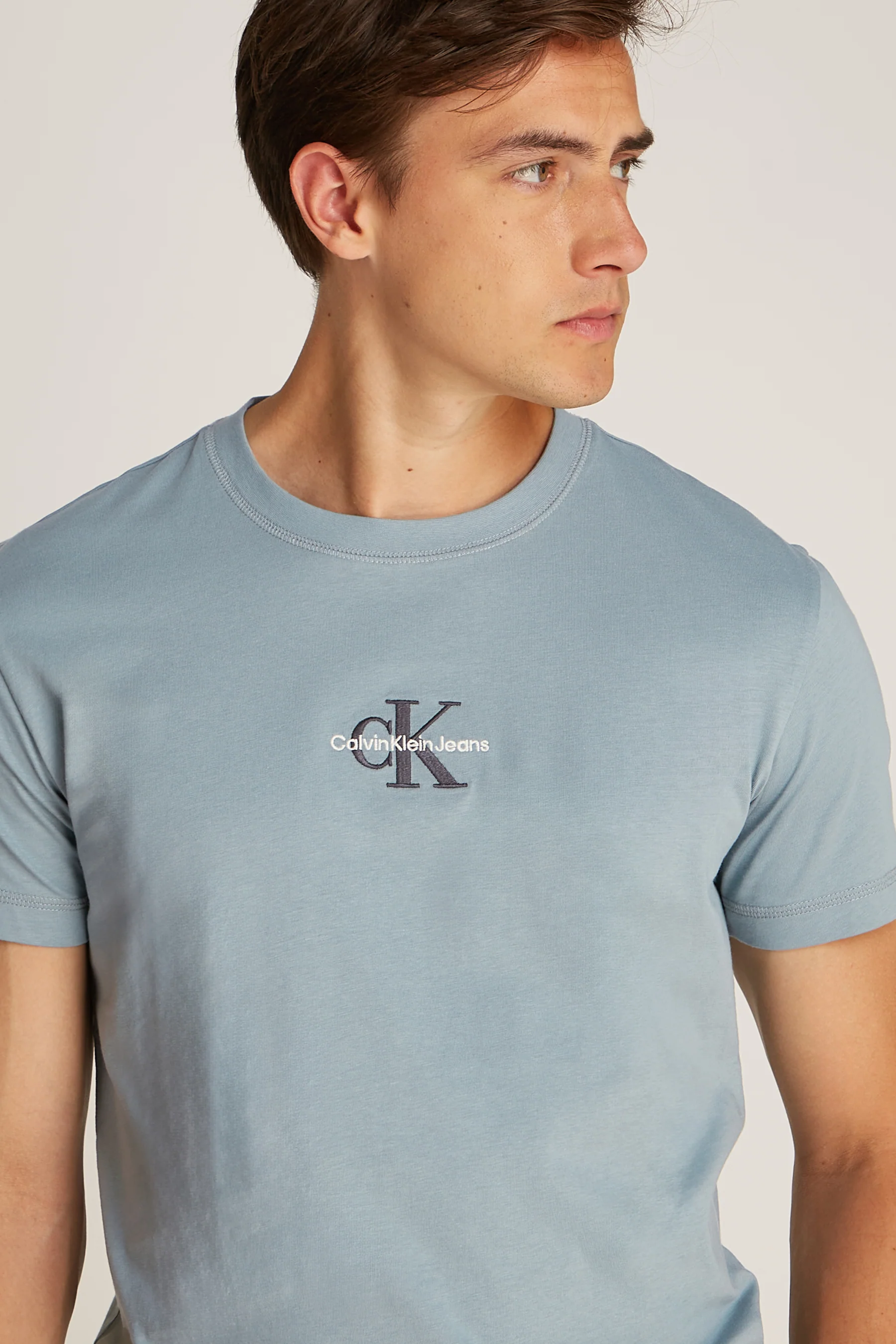 T-shirt met korte mouwen - Lichtblauw - Image 4