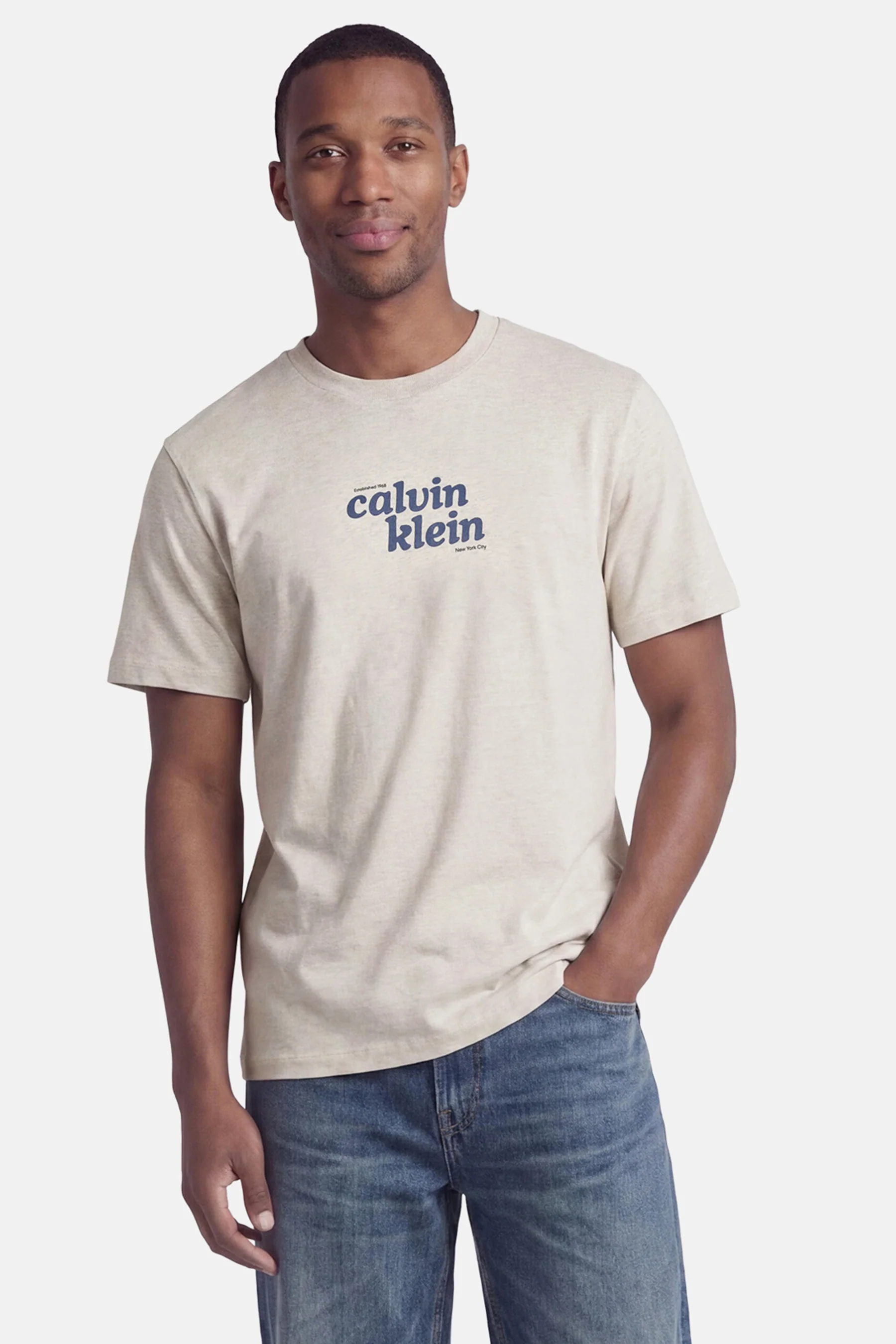 T-shirt met korte mouwen - Grijs