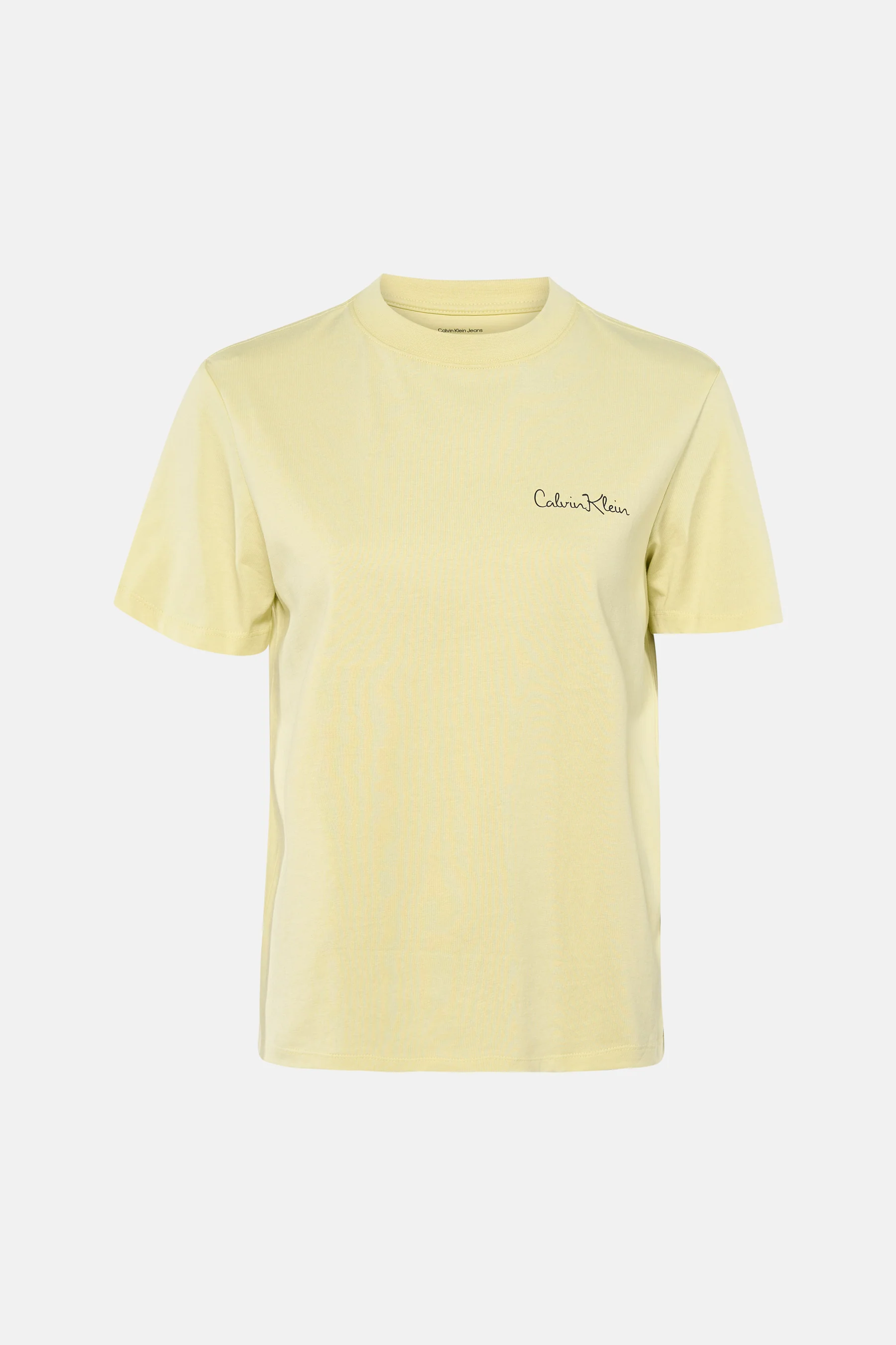 T-shirt met korte mouwen - geel