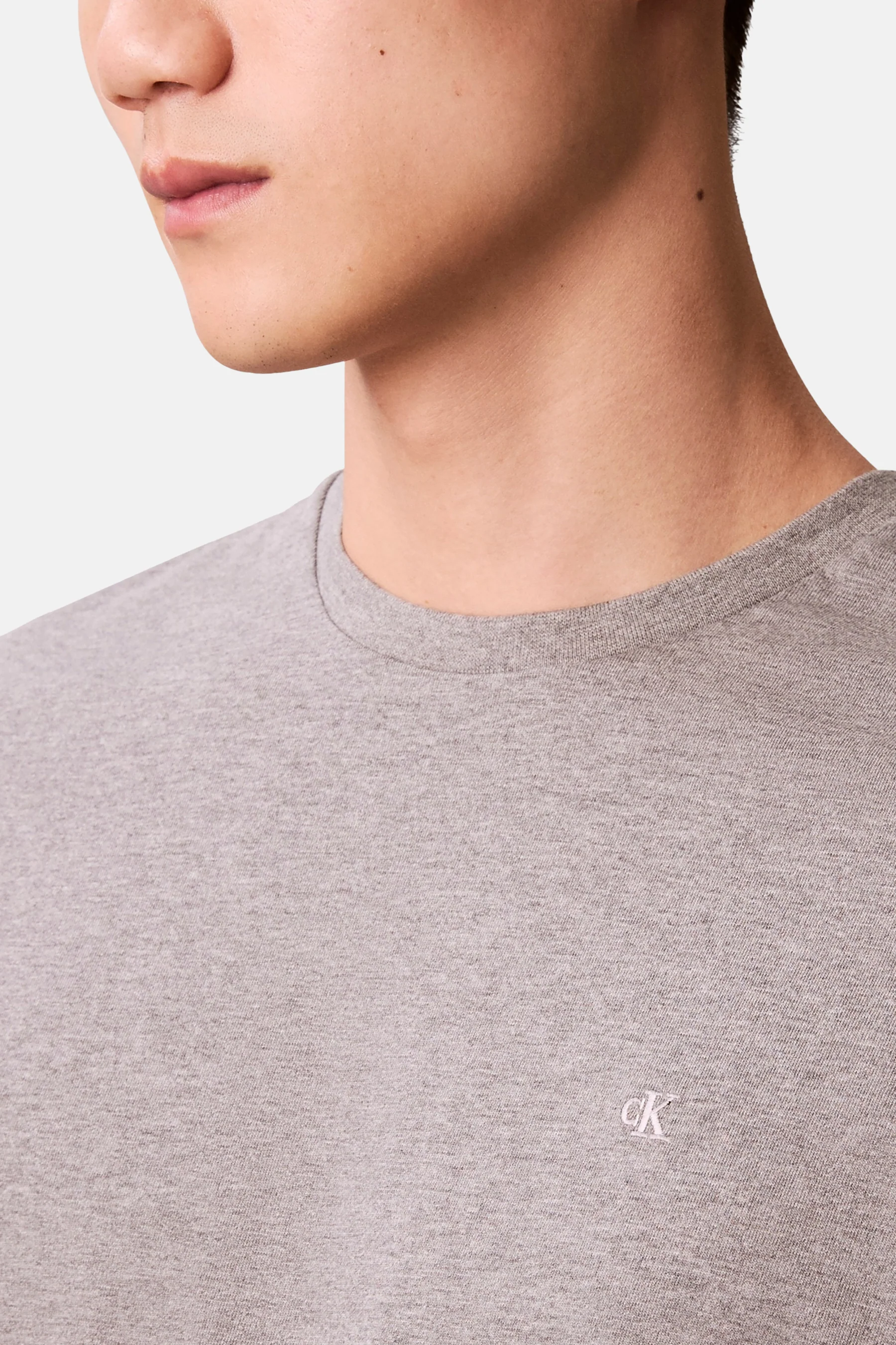 T-shirt met korte mouwen - grijs - Image 5