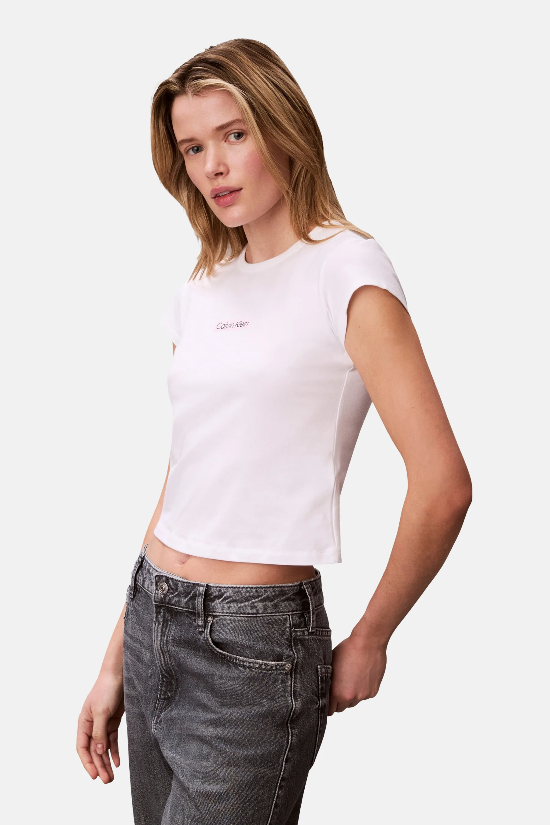 T-shirt met korte mouwen - wit - Image 3