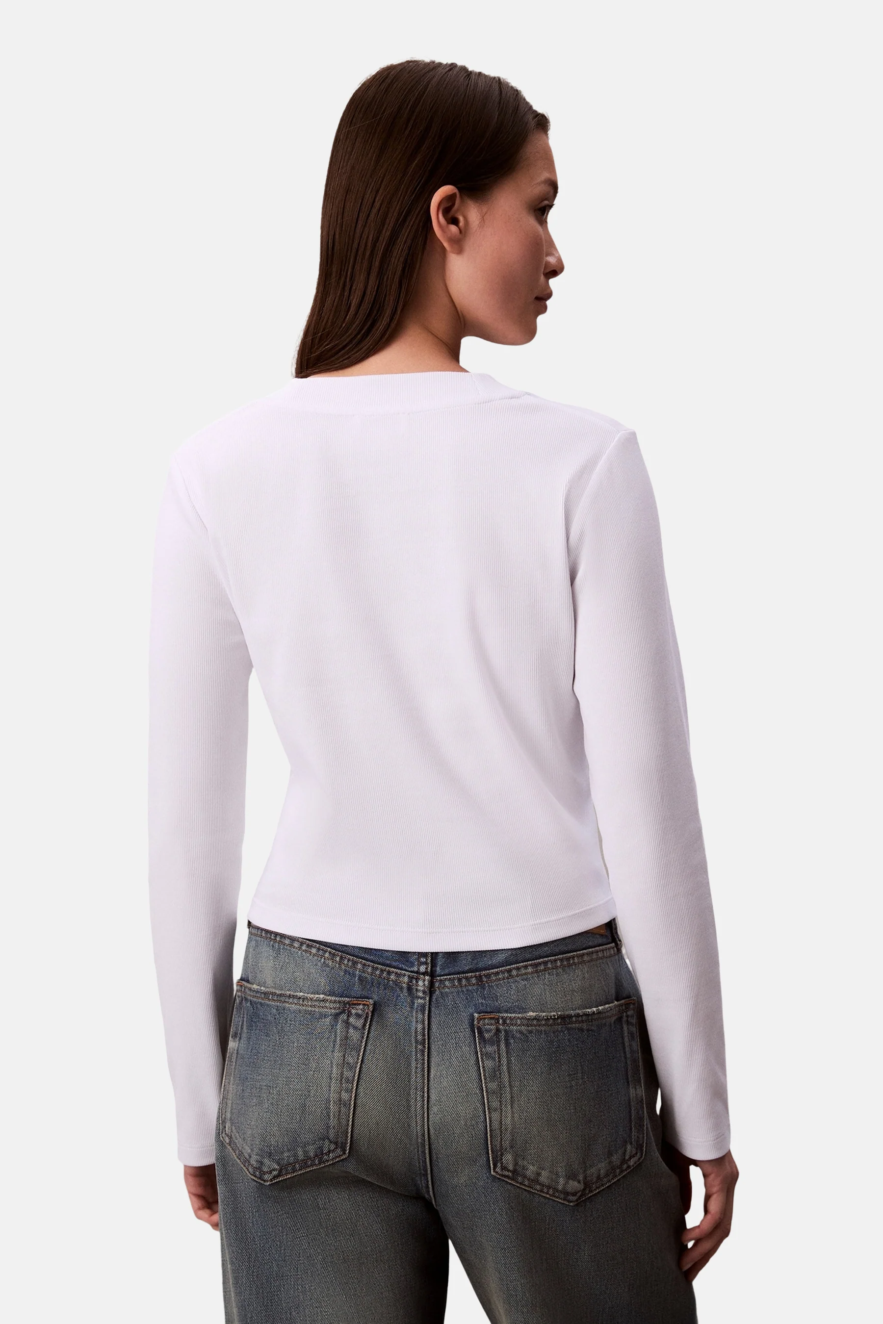 Top (lange mouwen) wit - Calvin Klein - Image 3