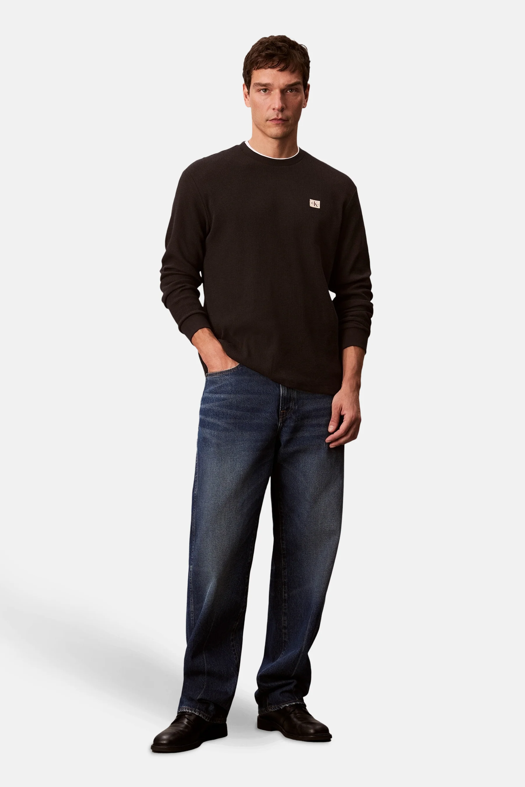 T-shirt met lange mouwen - zwart - Image 2