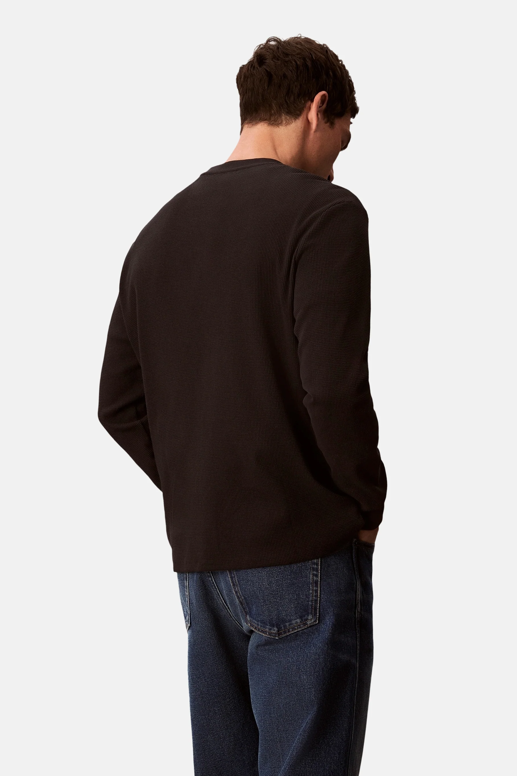 T-shirt met lange mouwen - zwart - Image 3