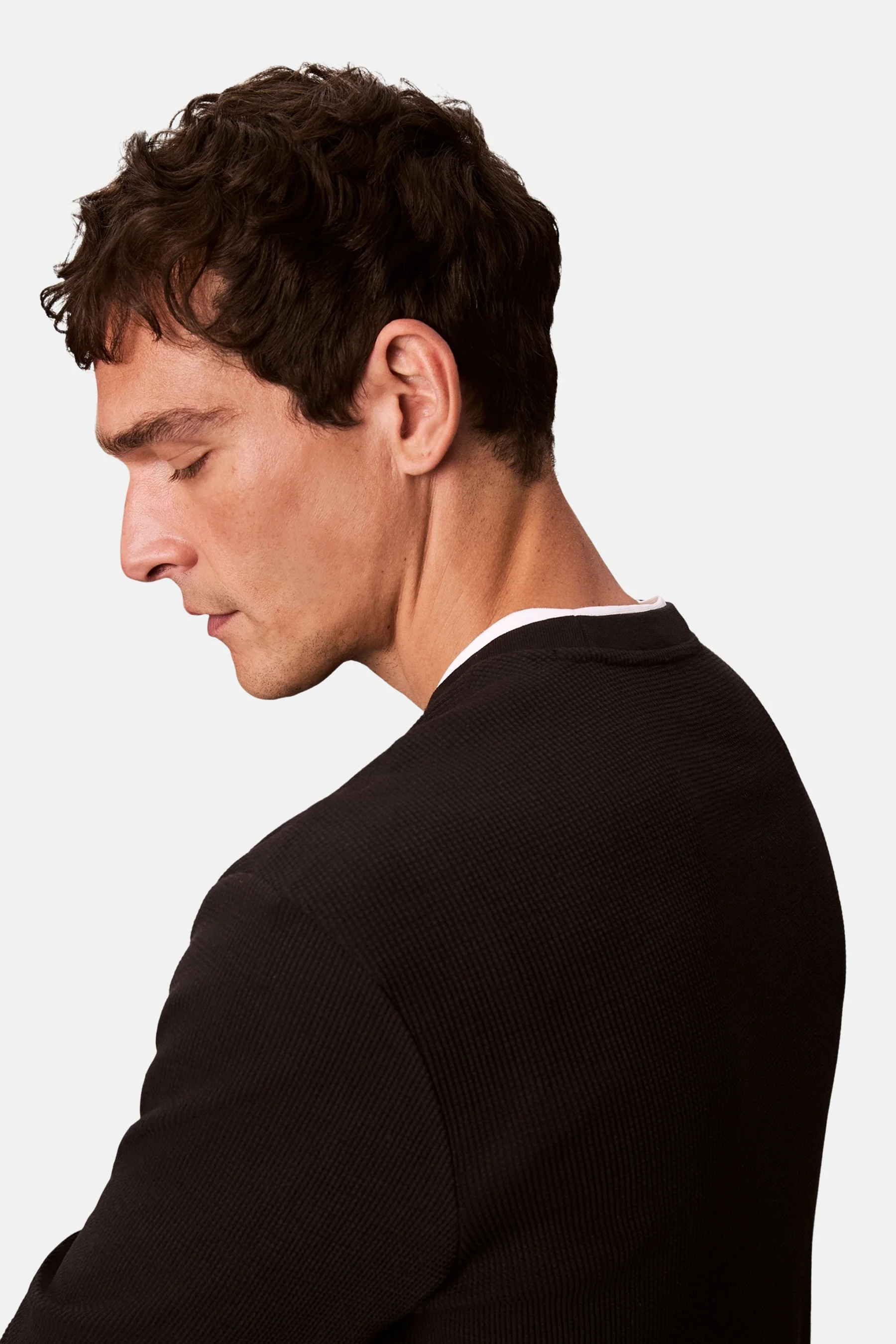 T-shirt met lange mouwen - zwart - Image 4