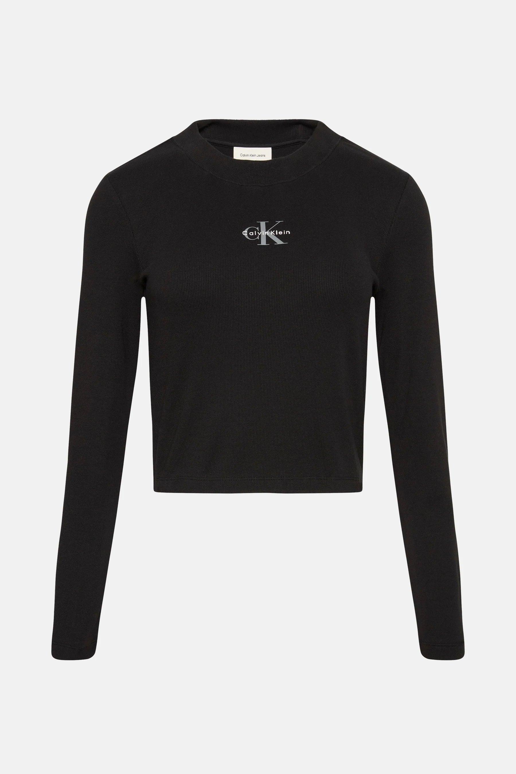 T-shirt met lange mouwen - zwart