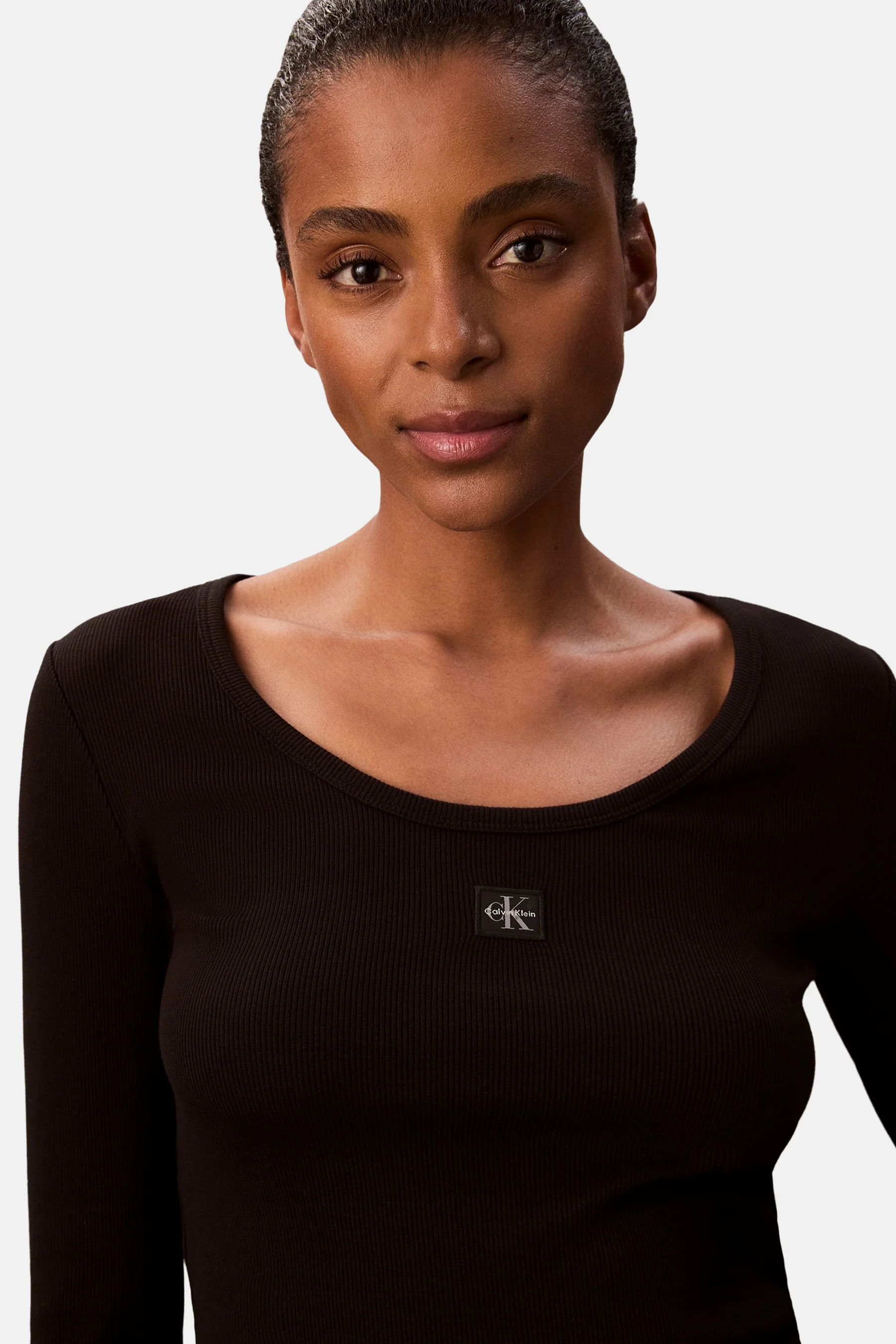 T-shirt met lange mouwen - zwart - Image 4