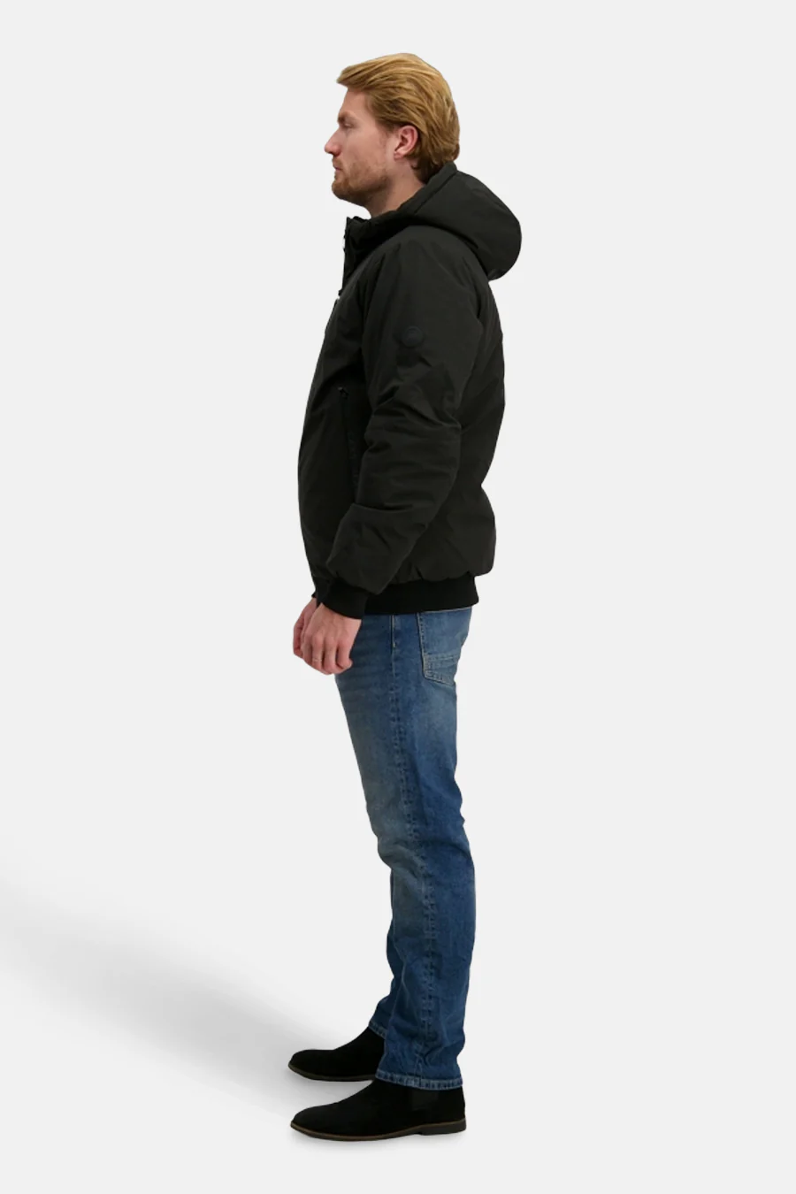 Korte jas - zwart - Image 3