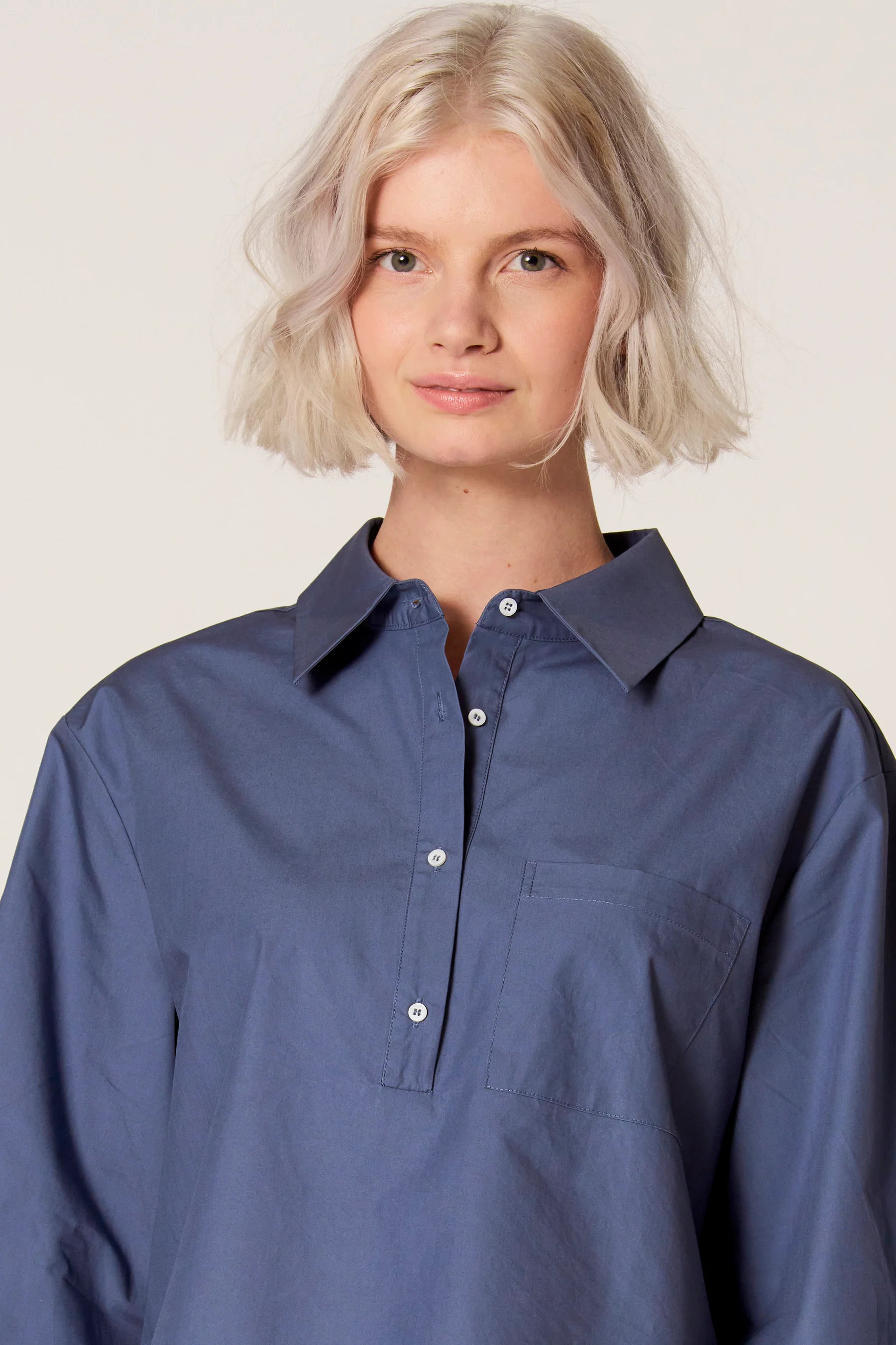 Blouse - blauw - Image 4
