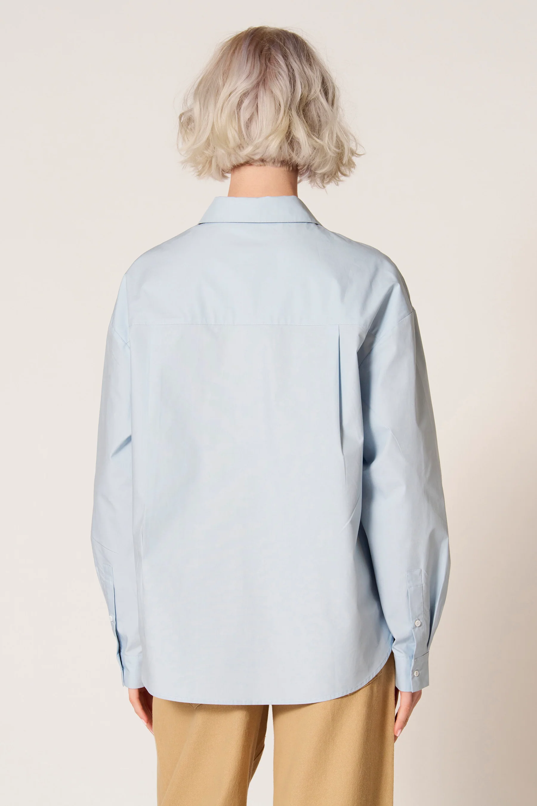 Blouse met lange mouwen - blauw - Image 4