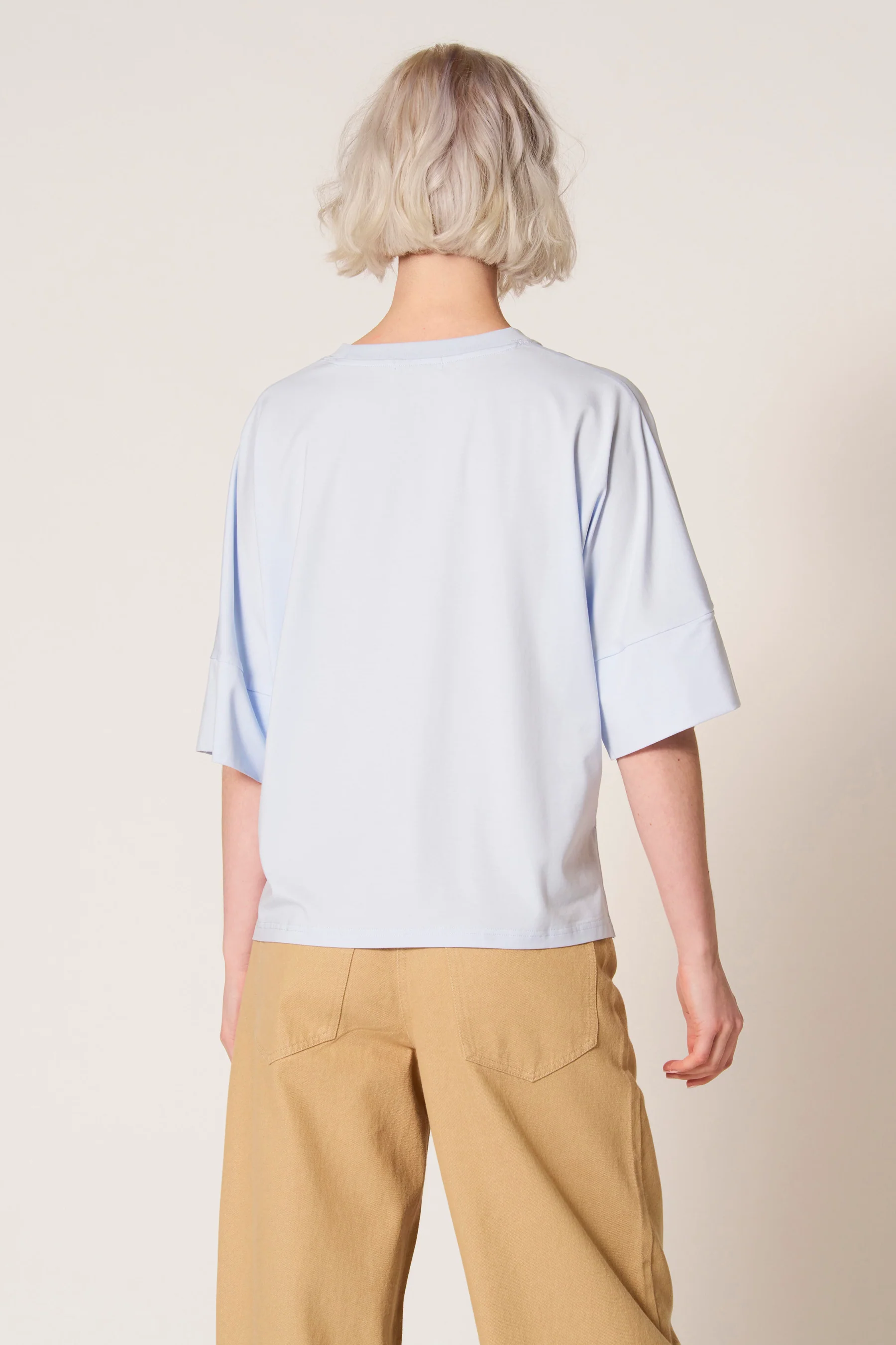 T-shirt met korte mouwen - blauw - Image 3