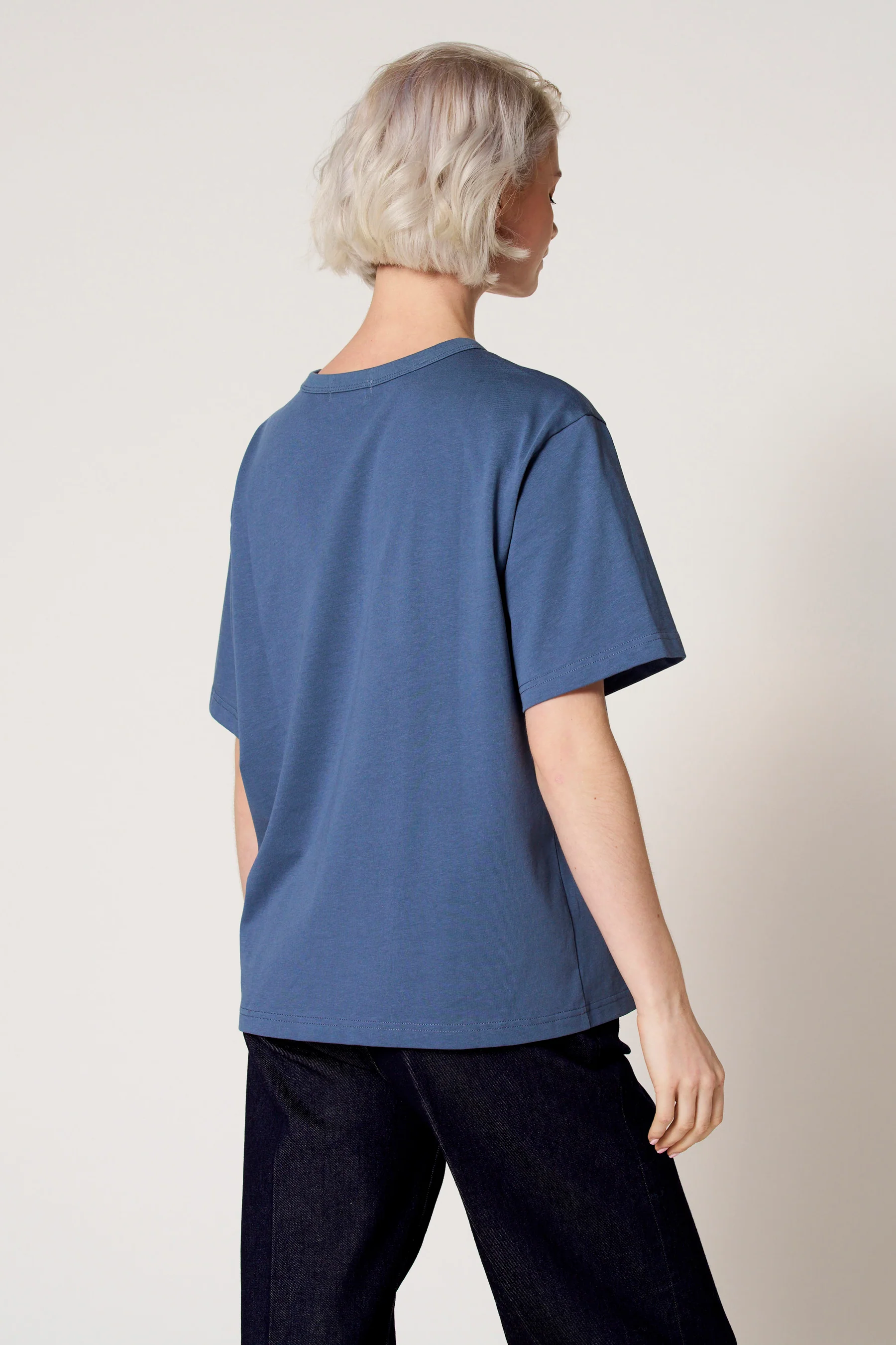 T-shirt met korte mouwen - blauw - Image 3