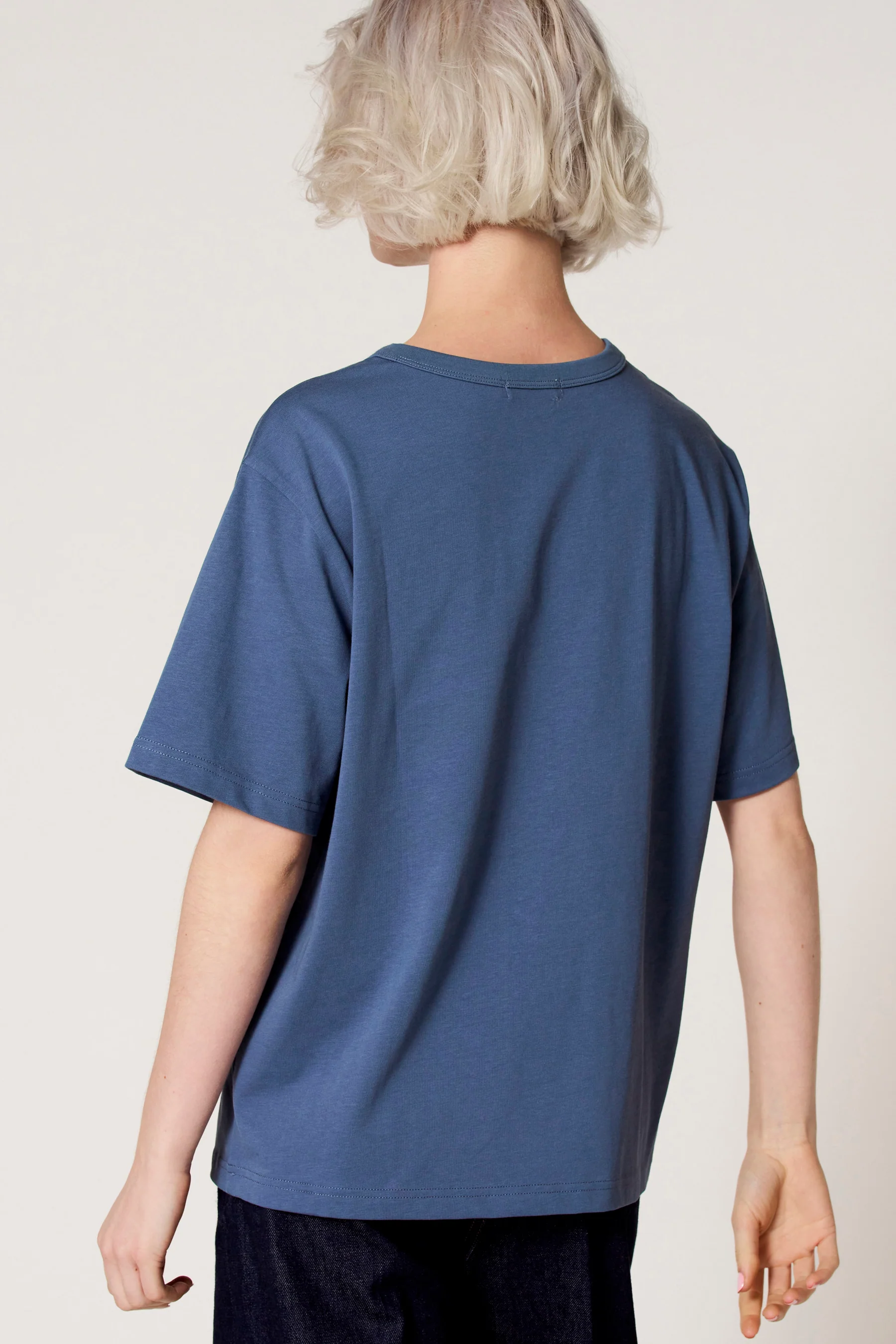 T-shirt met korte mouwen - blauw - Image 4