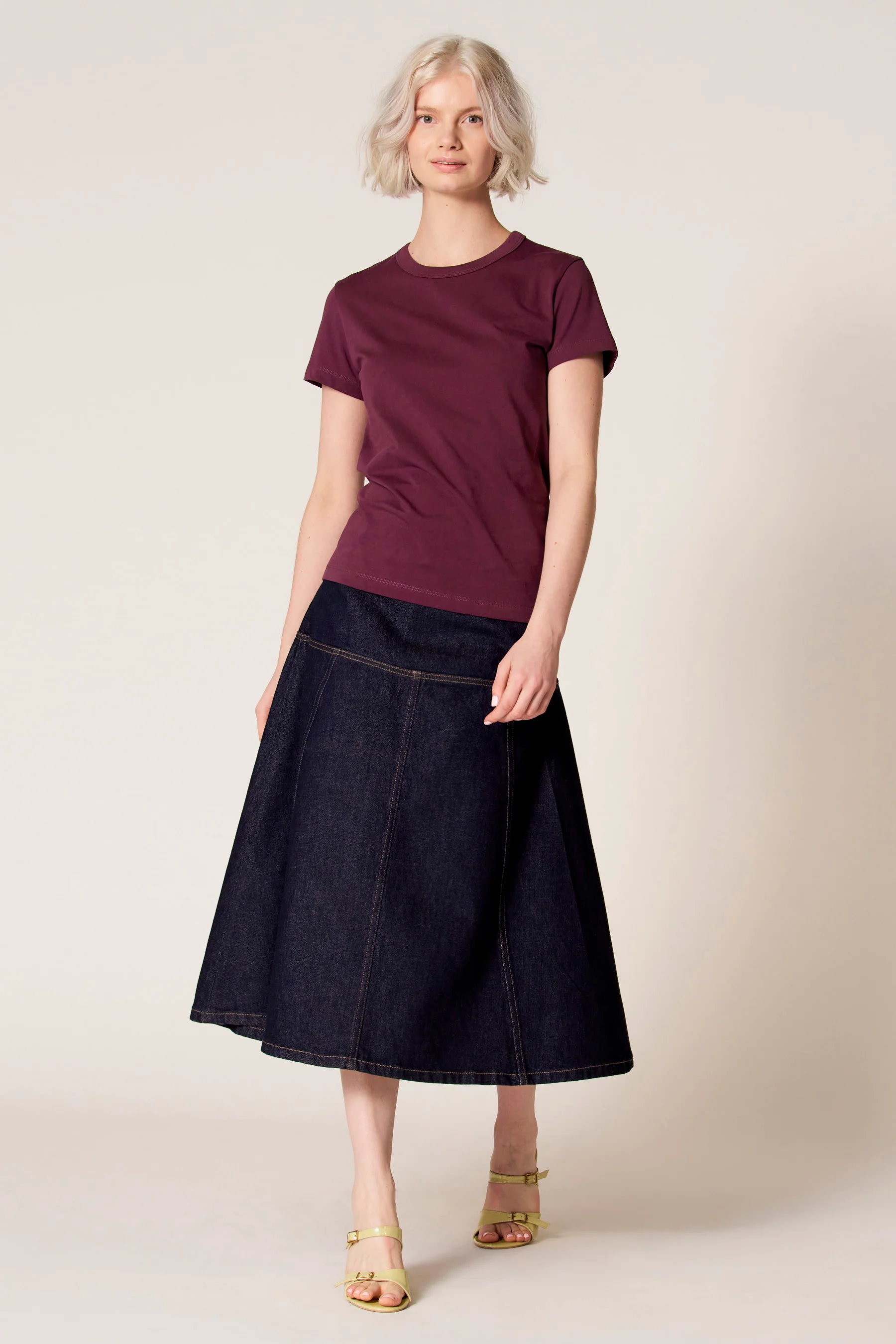 T-shirt met korte mouwen - paars - Image 2