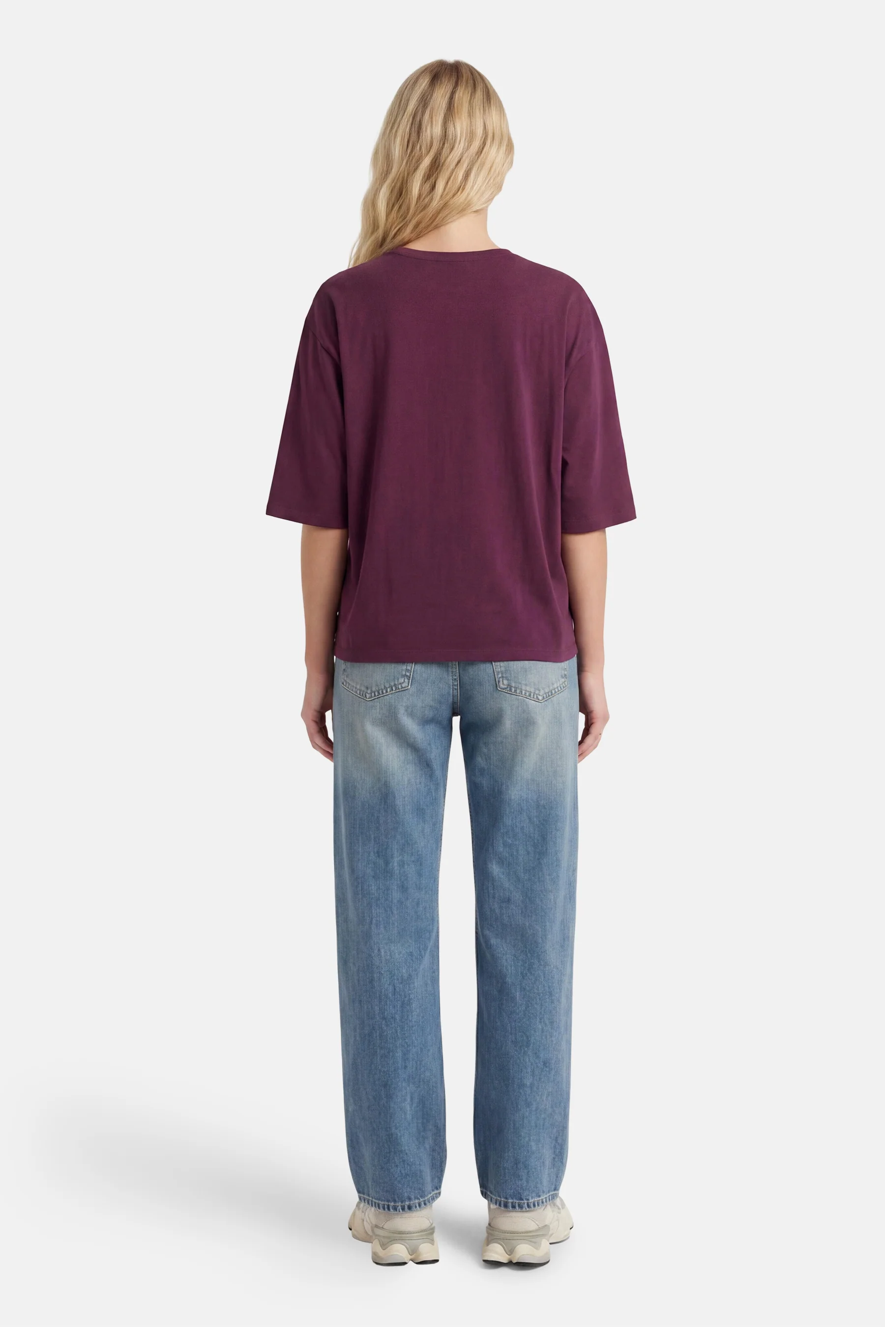 T-shirt - paars - Image 3