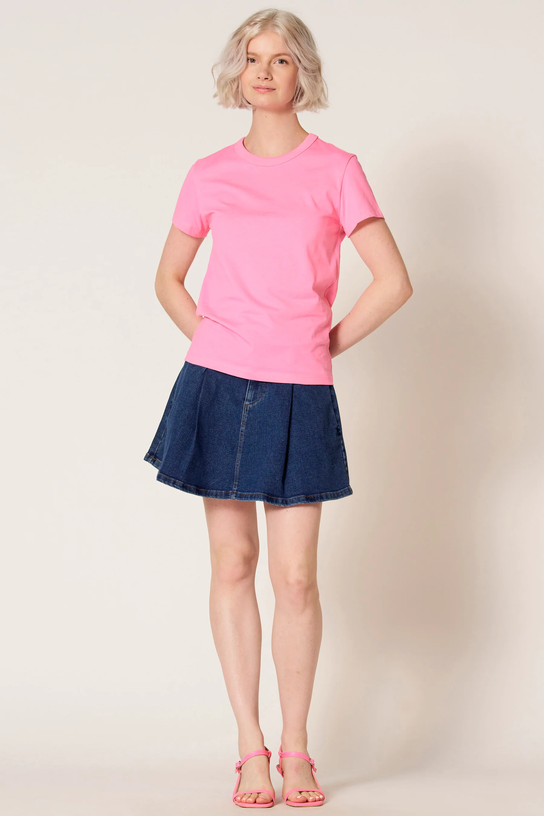 T-shirt met korte mouwen - roze - Image 2