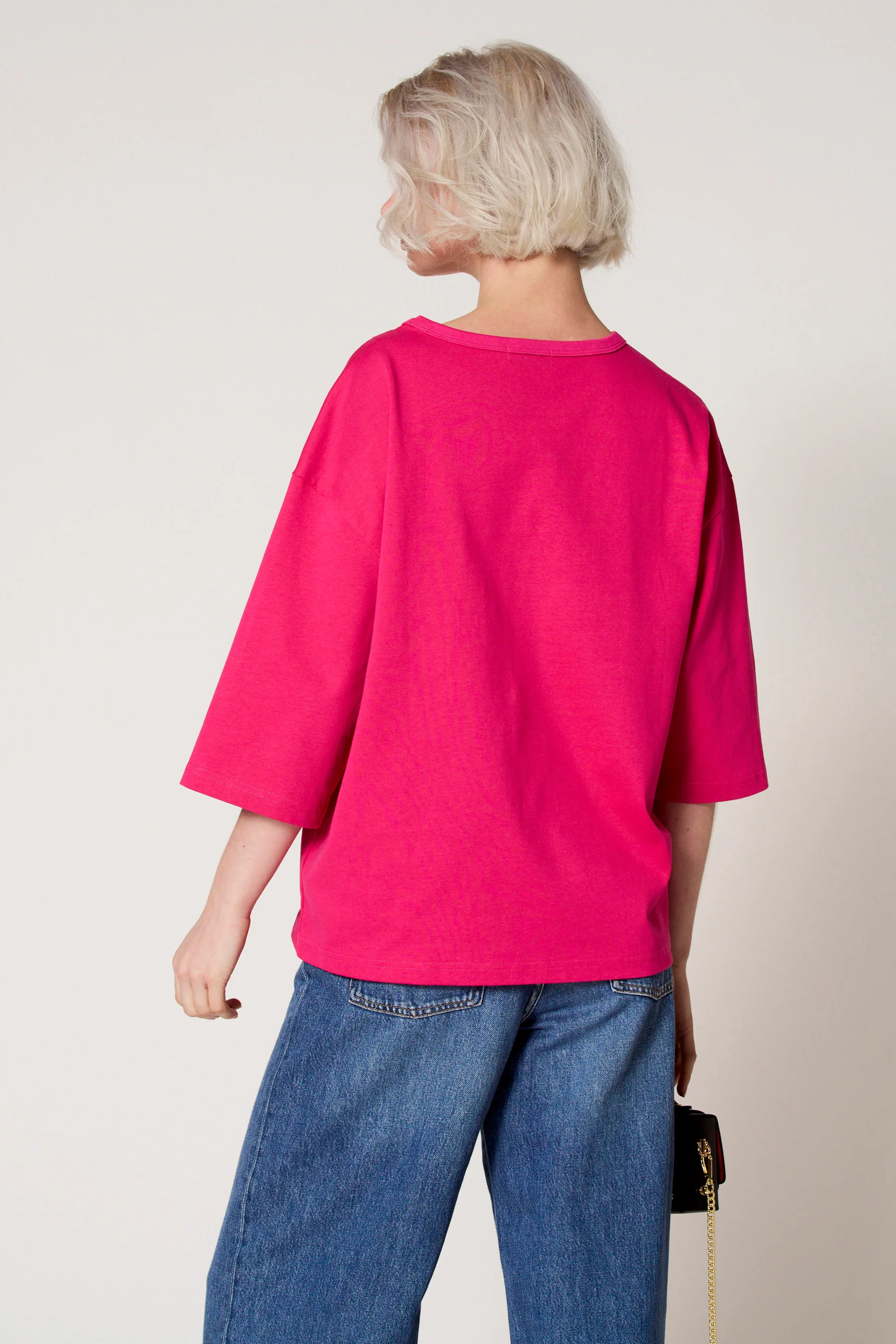 T-shirt met korte mouwen - roze - Image 4