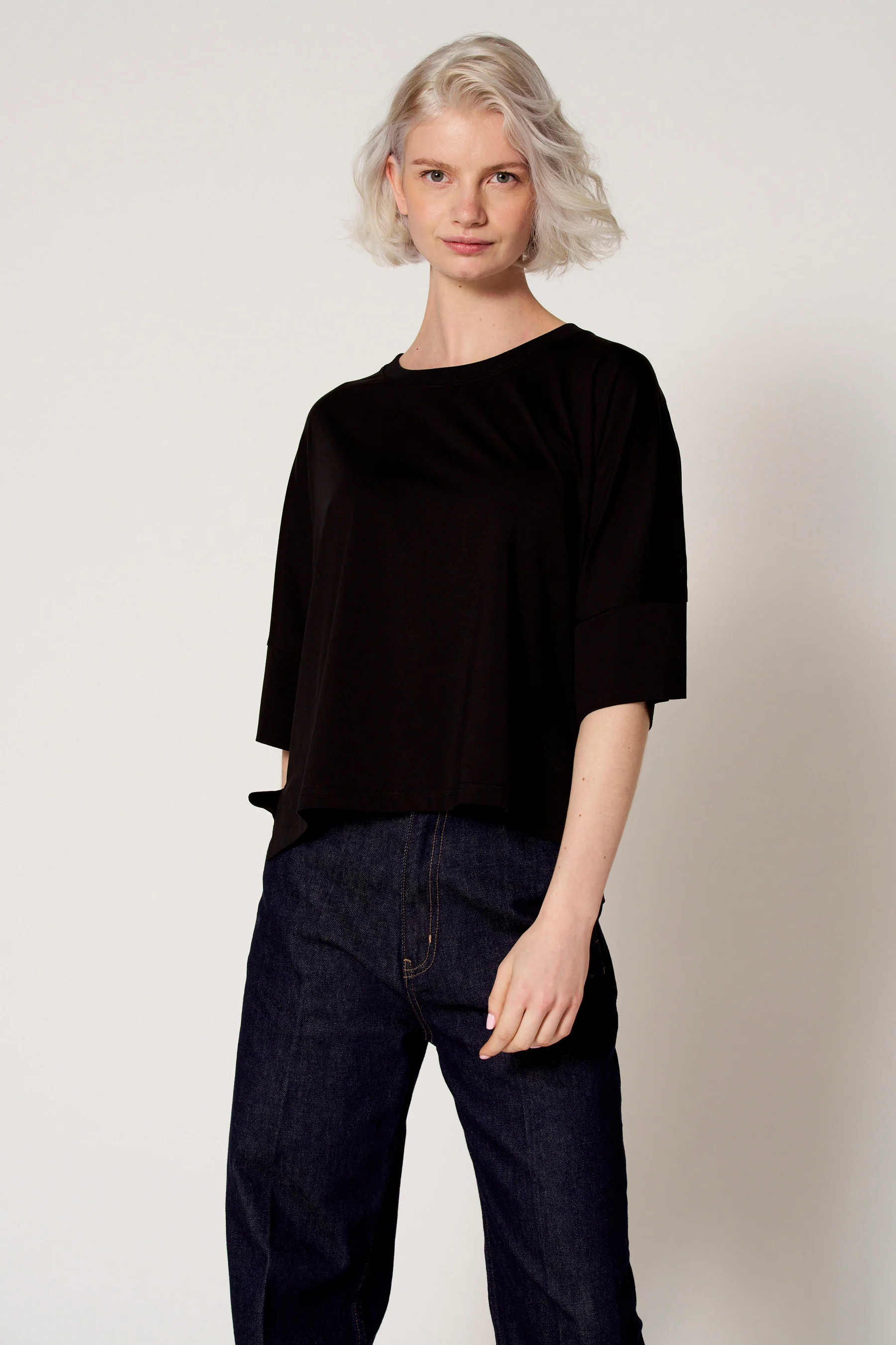 T-shirt met korte mouwen - zwart - Image 4