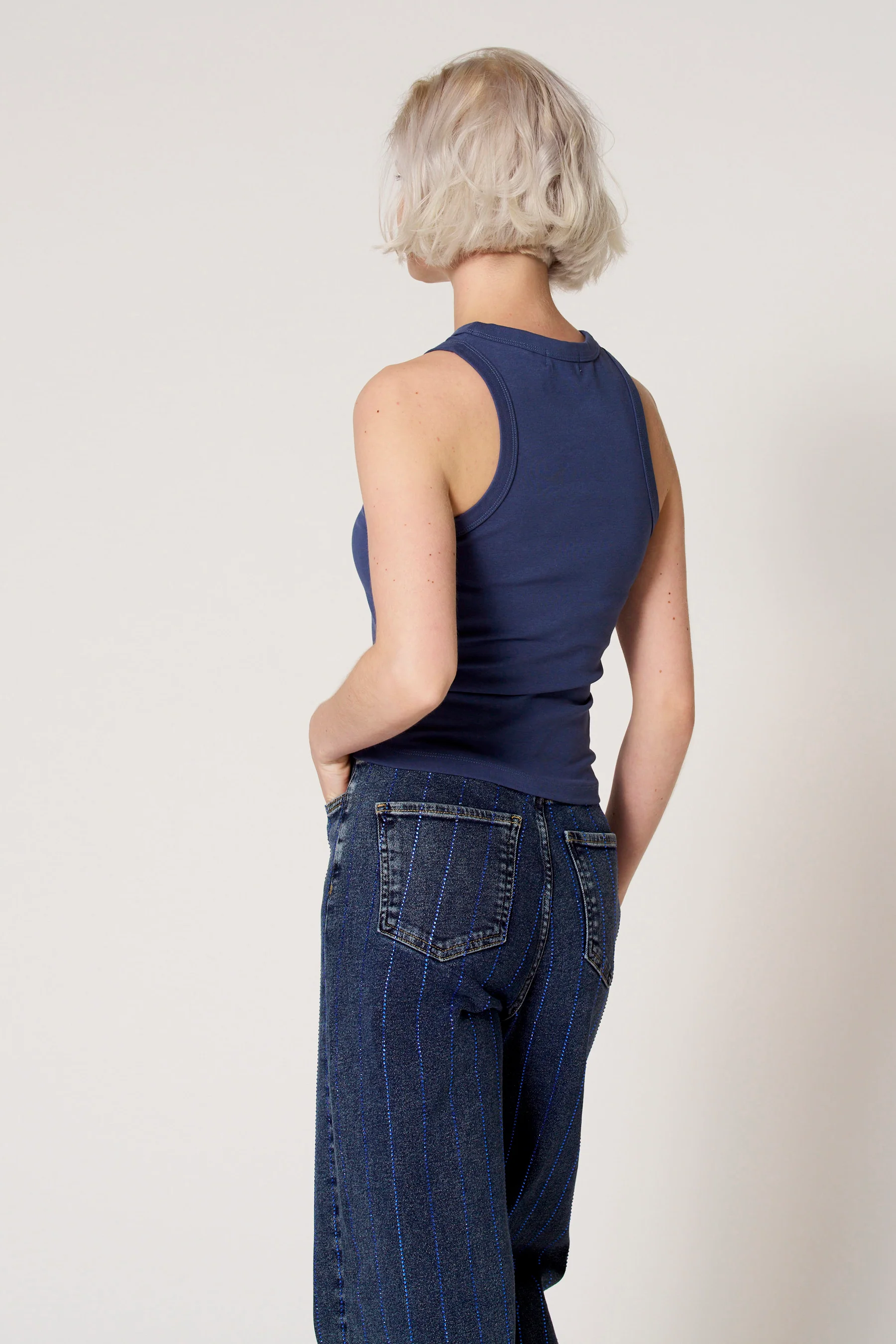 Singlet - blauw - Image 4