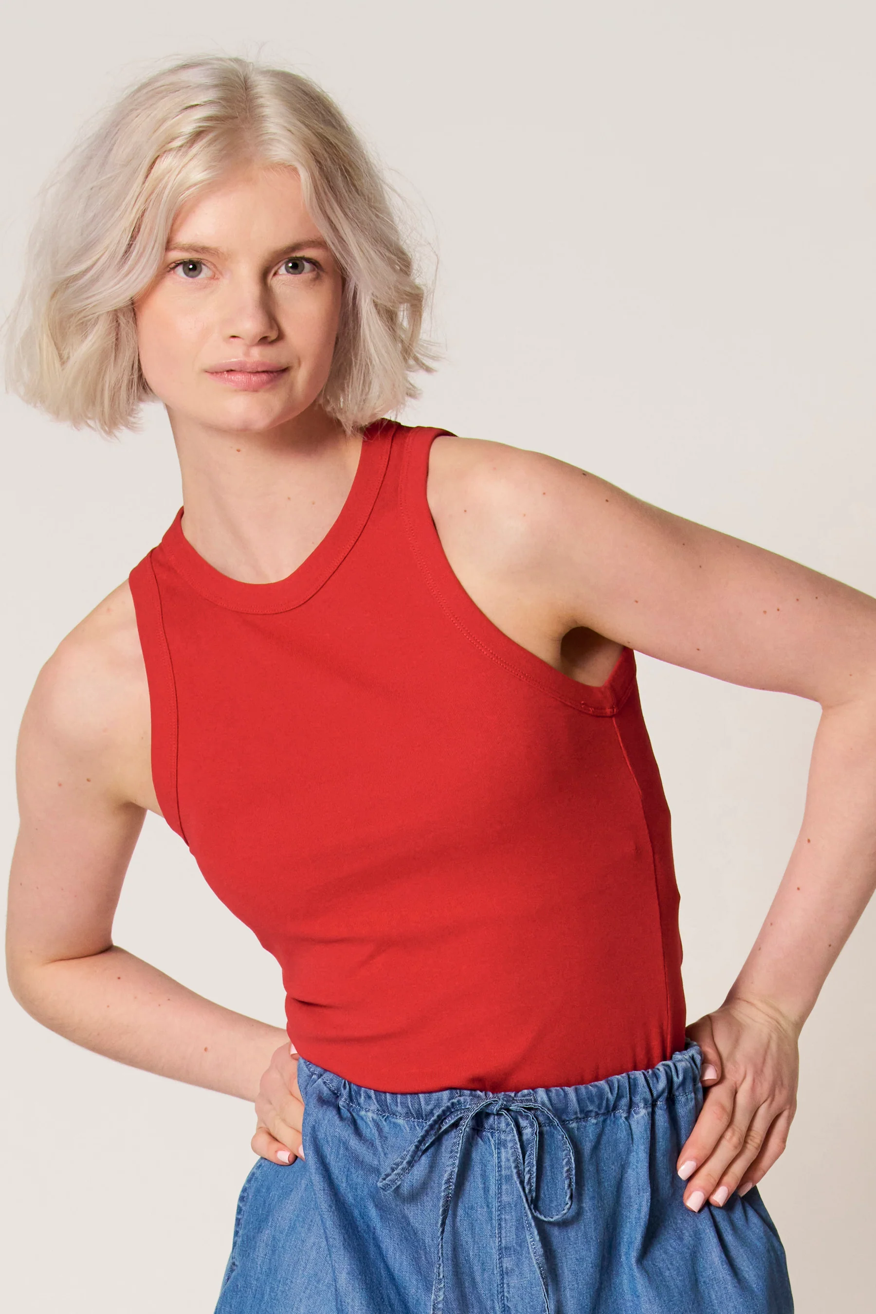 Singlet - rood - Image 3