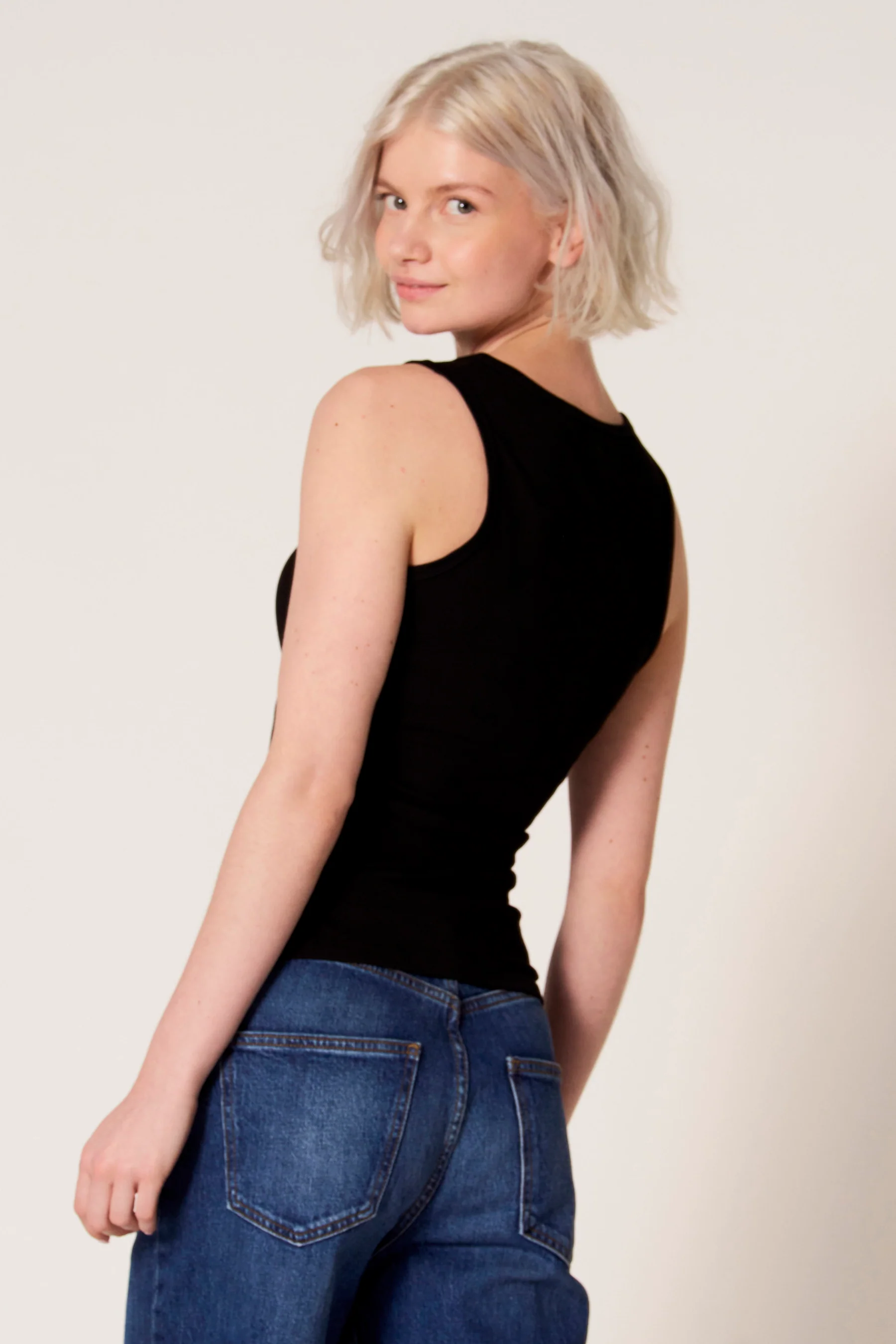 Singlet - zwart - Image 4
